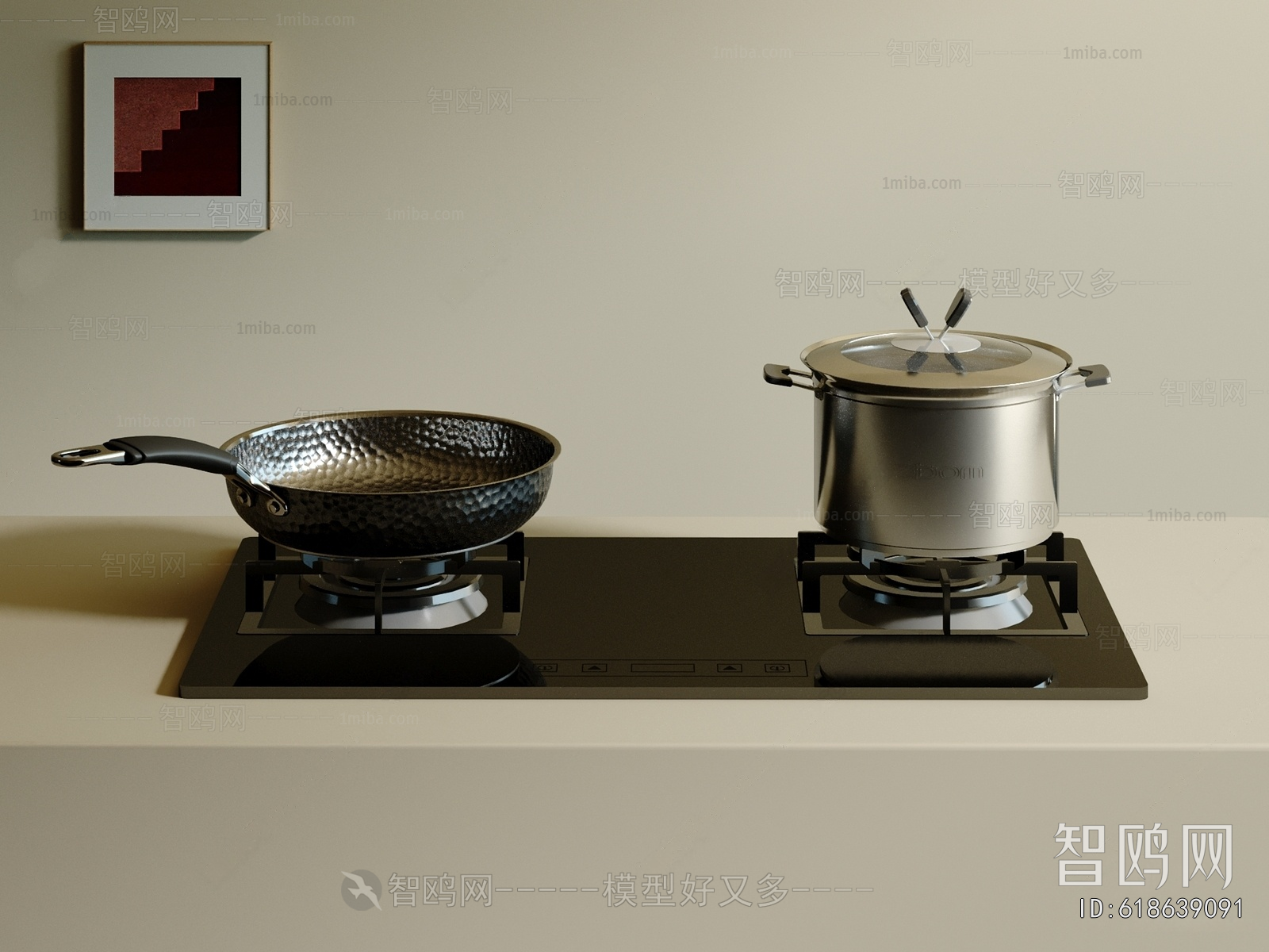 Modern Kitchen Electric Gas Range