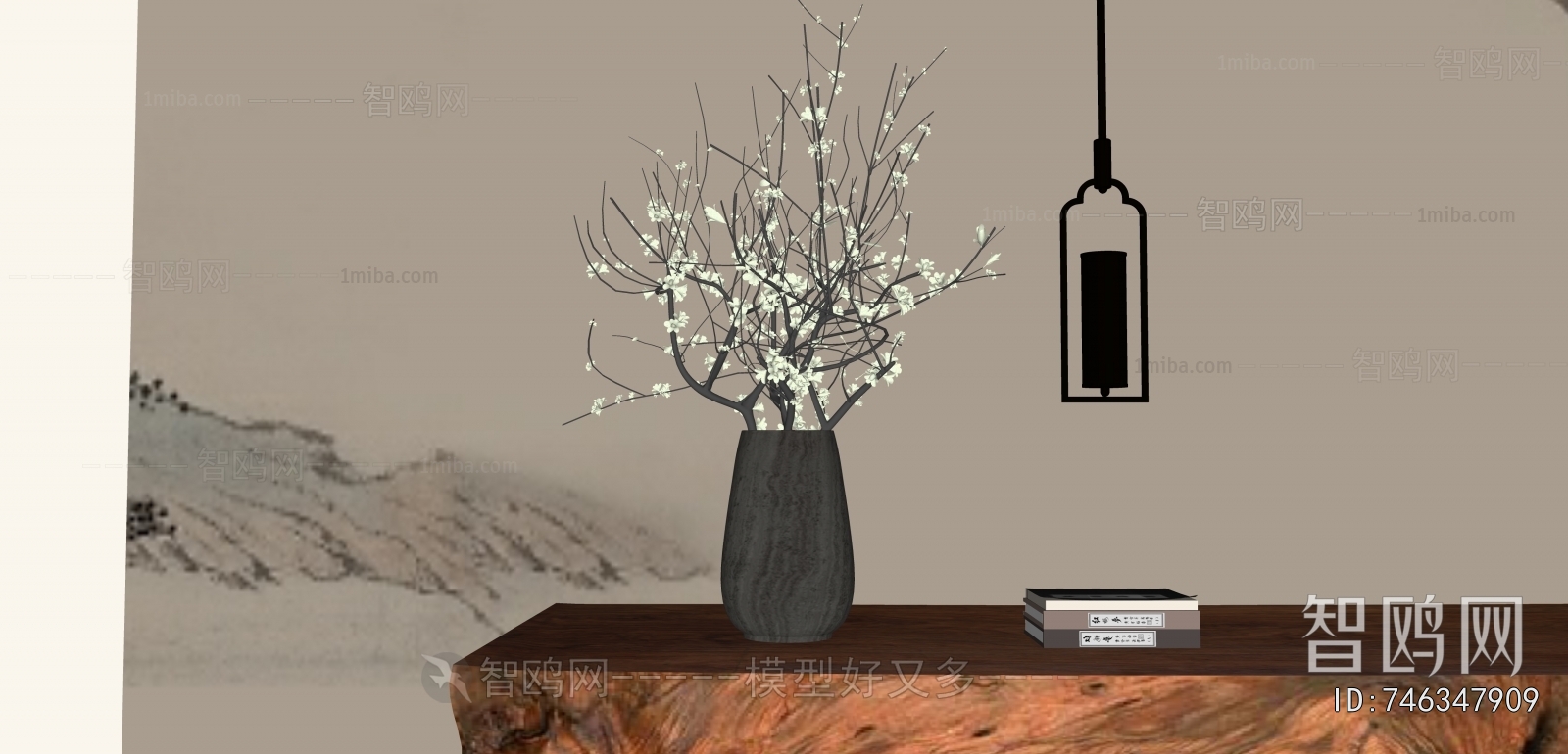 New Chinese Style Flower Arrangement