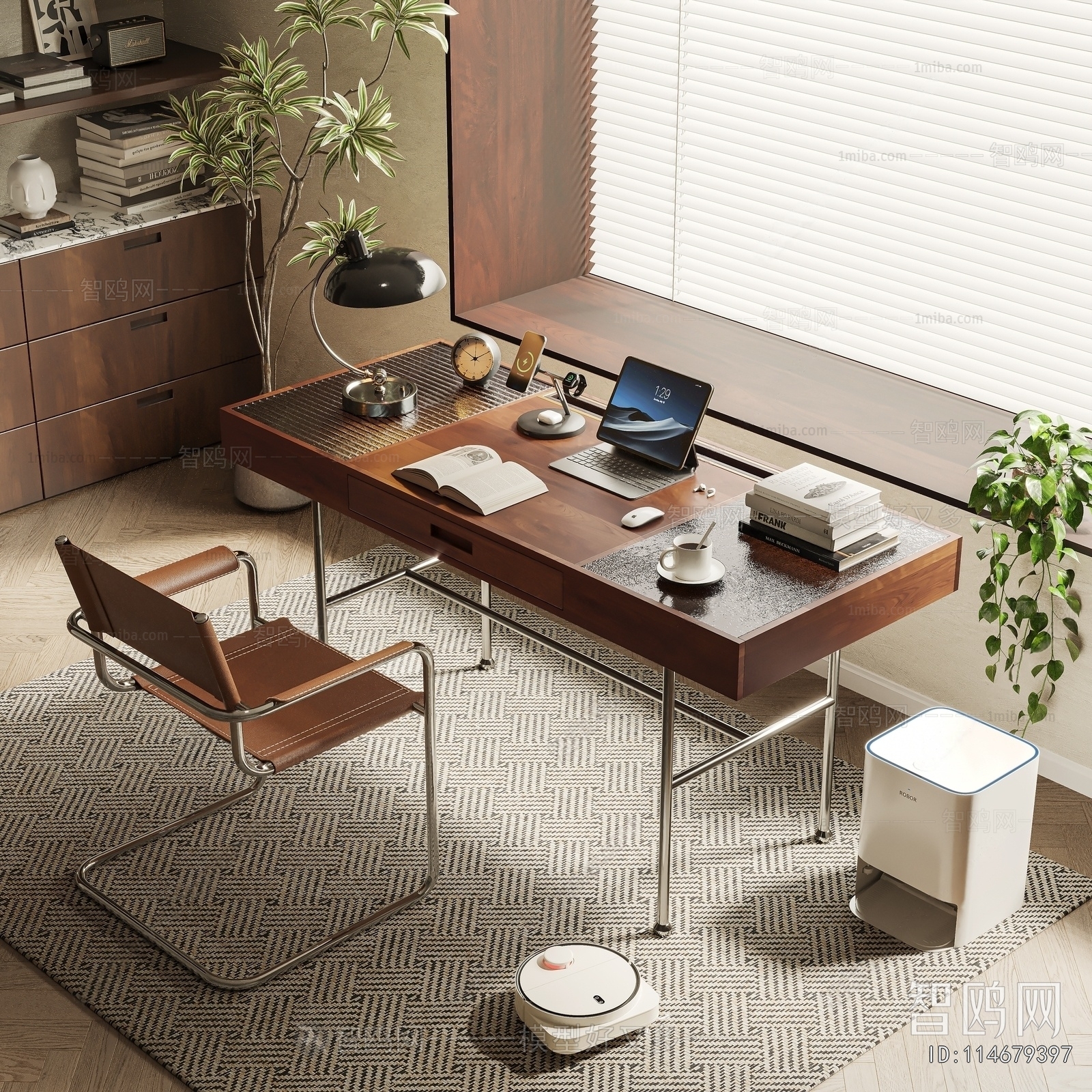 Modern Computer Desk And Chair