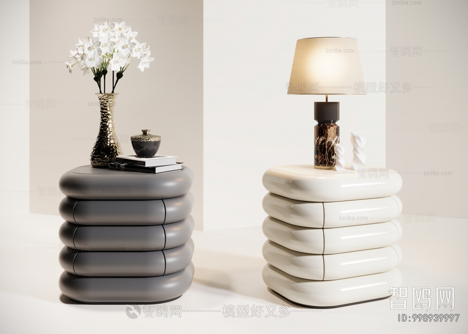 Modern Bedside Cupboard