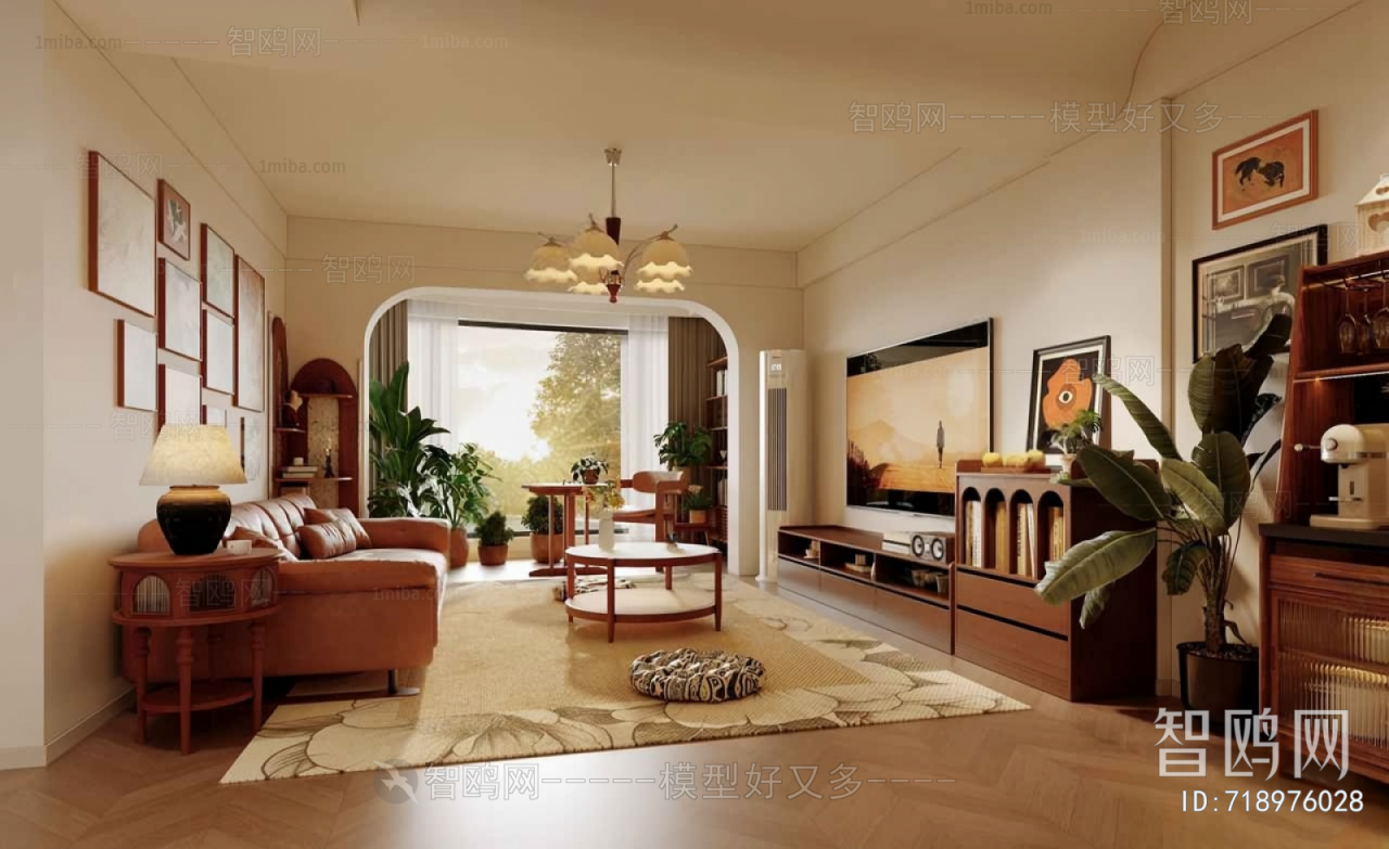 American Style A Living Room