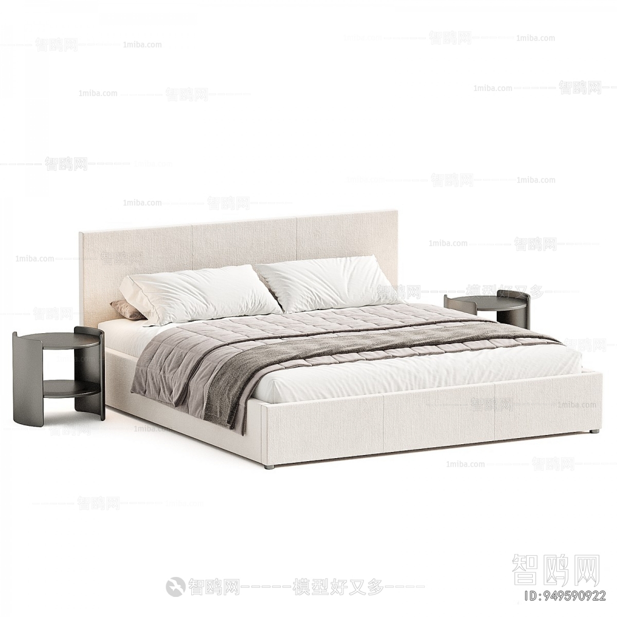 Modern Double Bed