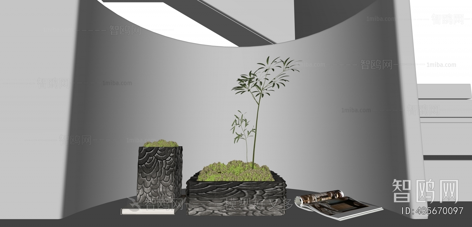 Modern Desktop Plant