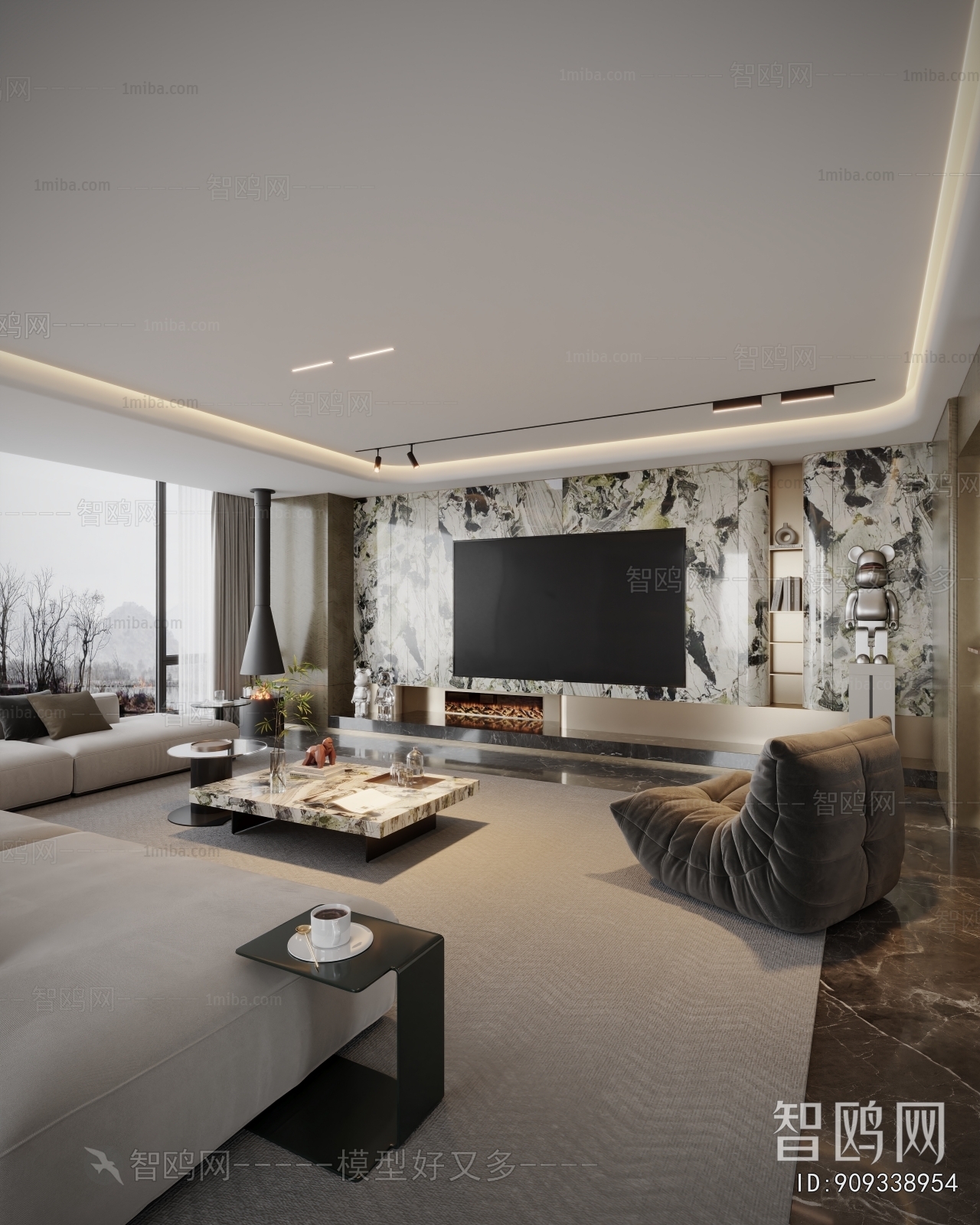 Modern A Living Room