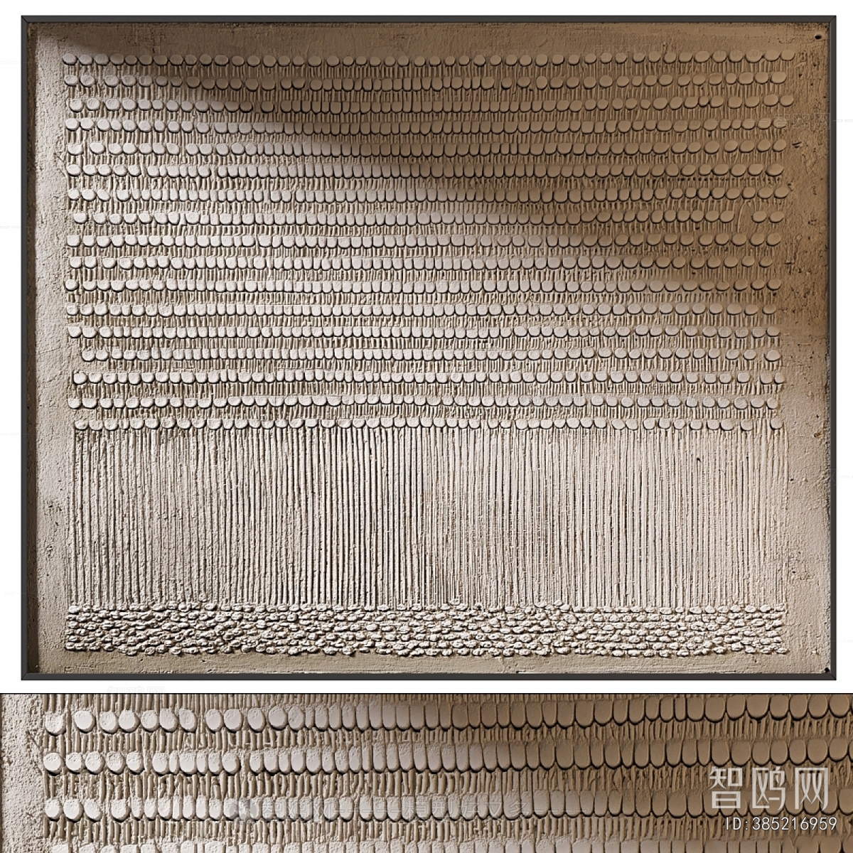 Wabi-sabi Style Wall Decoration