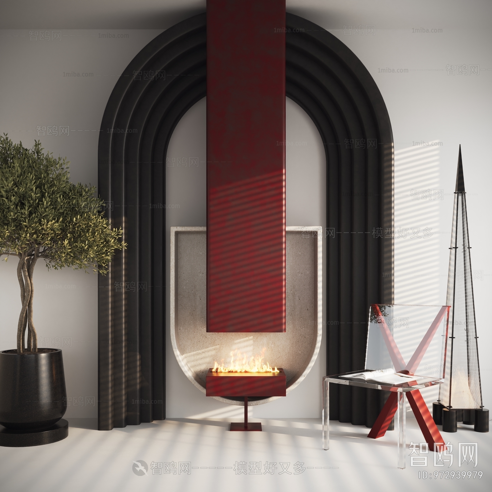 Modern Fireplace