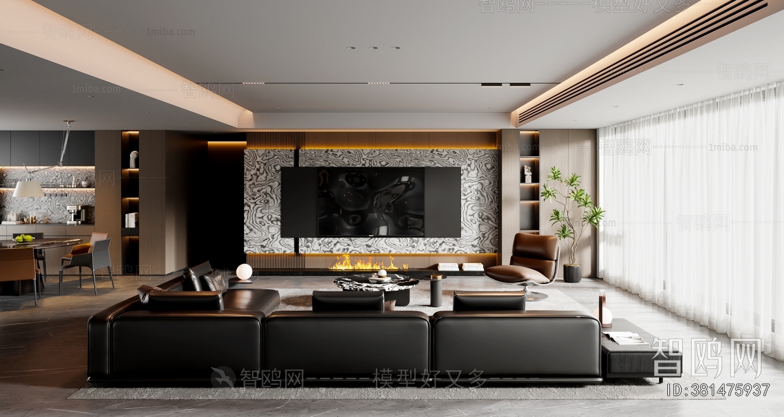 Modern A Living Room