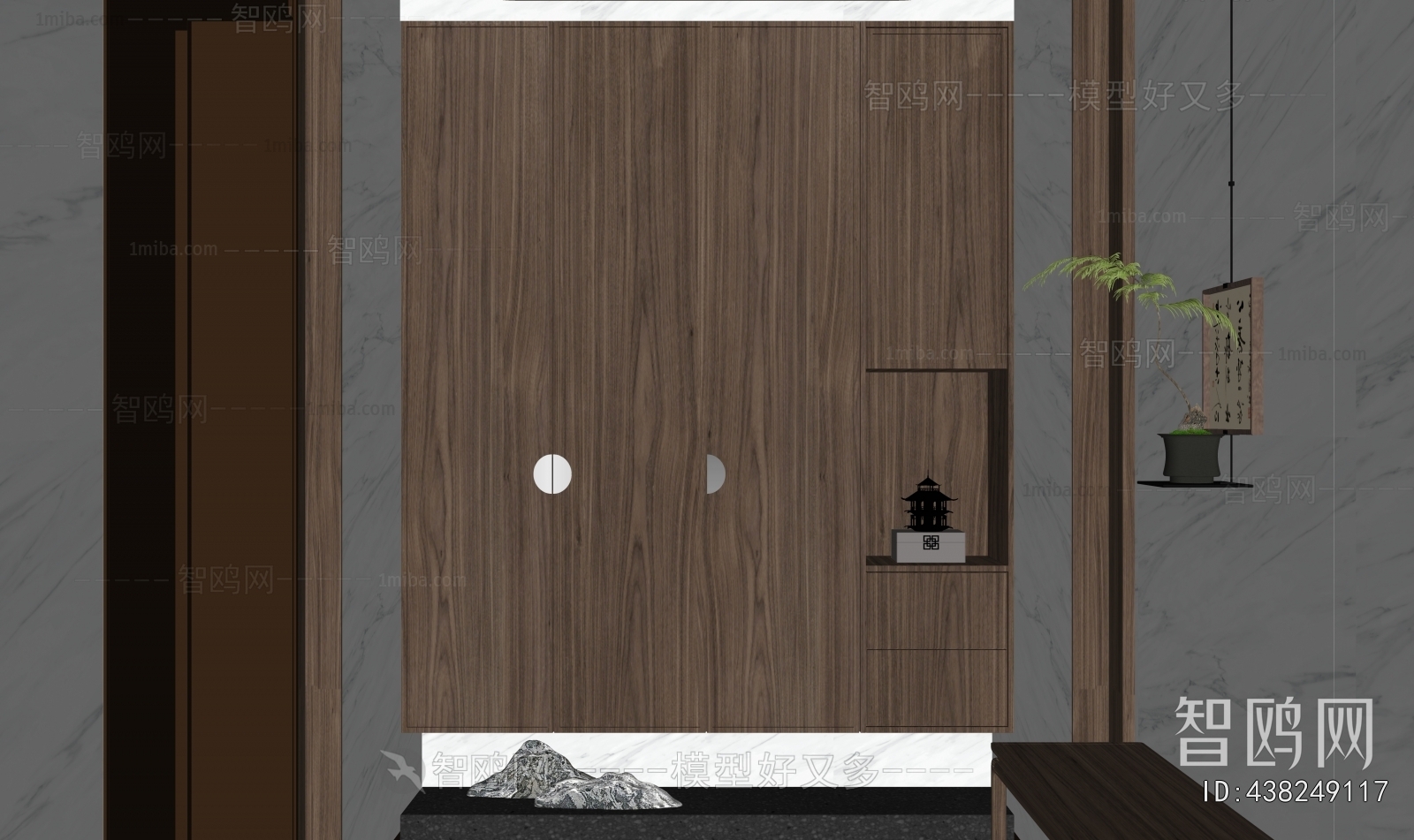 New Chinese Style Hallway