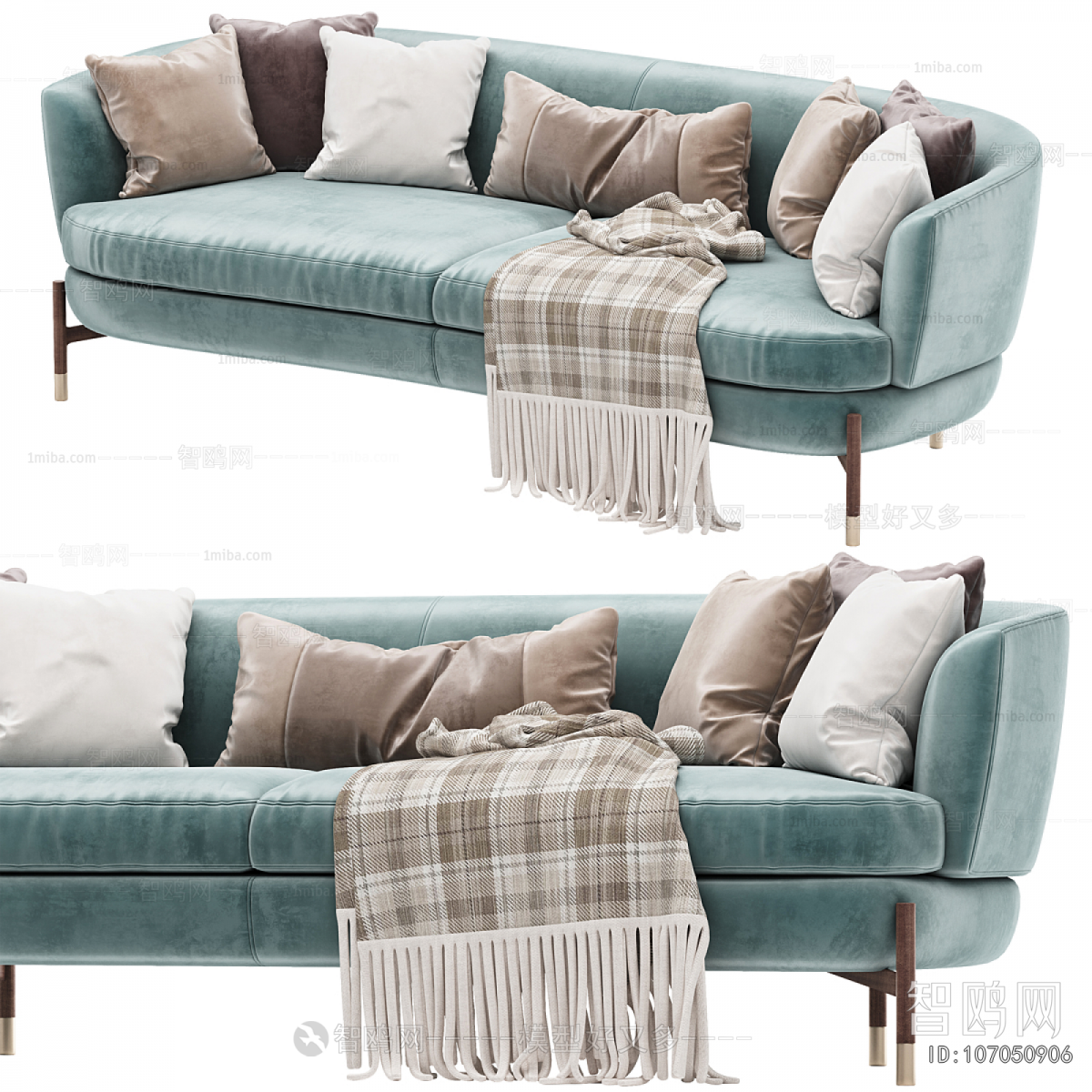 Modern Multi Person Sofa