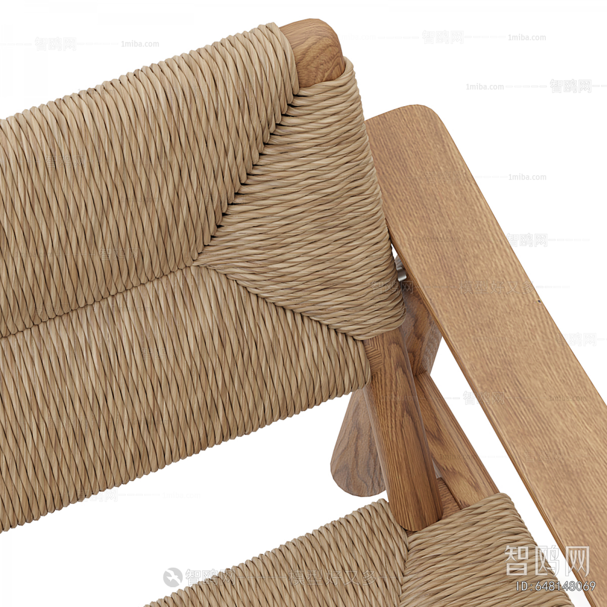 Wabi-sabi Style Lounge Chair