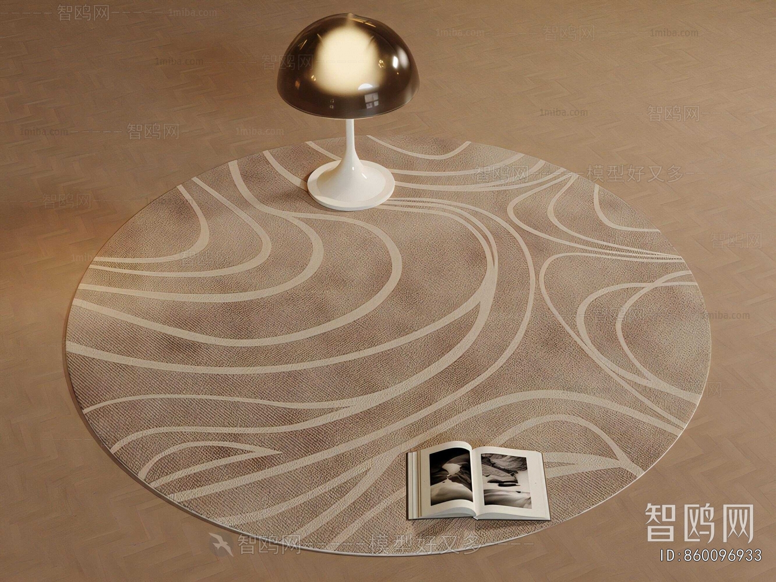 Modern Circular Carpet