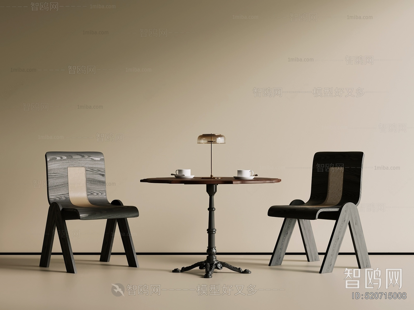 French Style Leisure Table And Chair