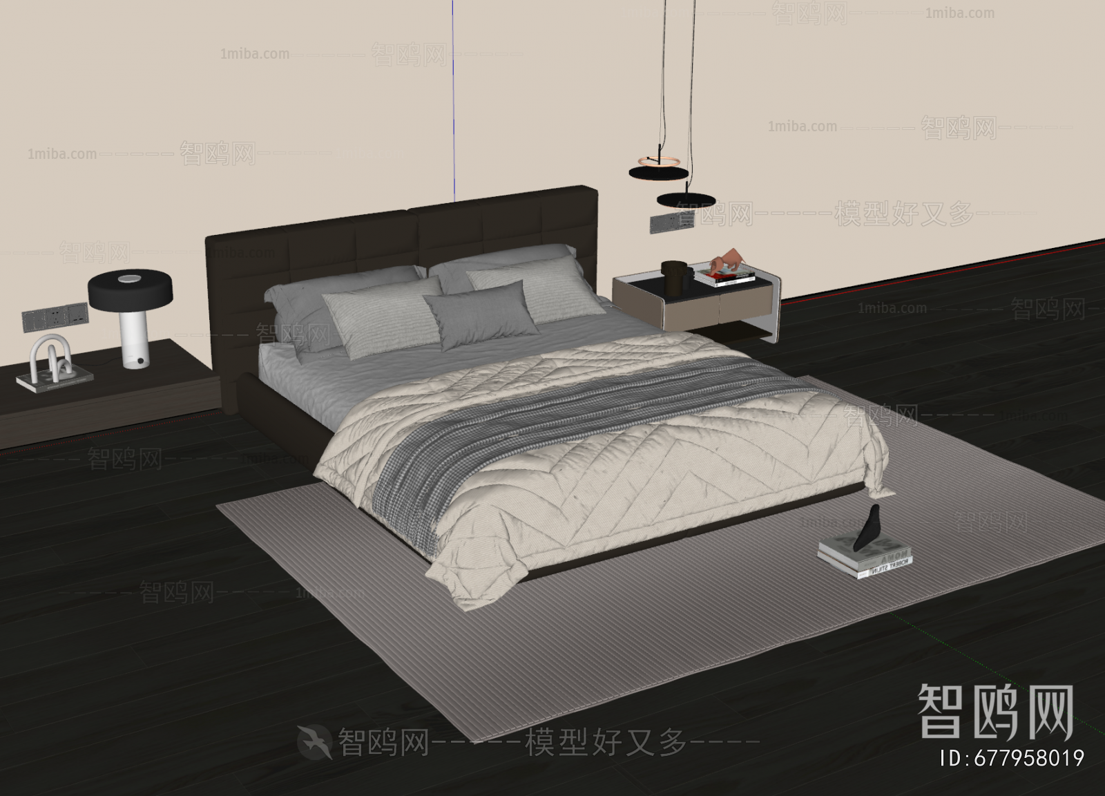 Modern Double Bed
