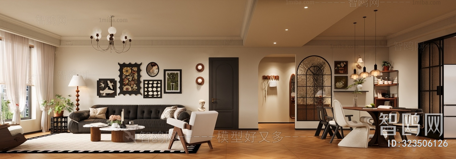 French Style A Living Room