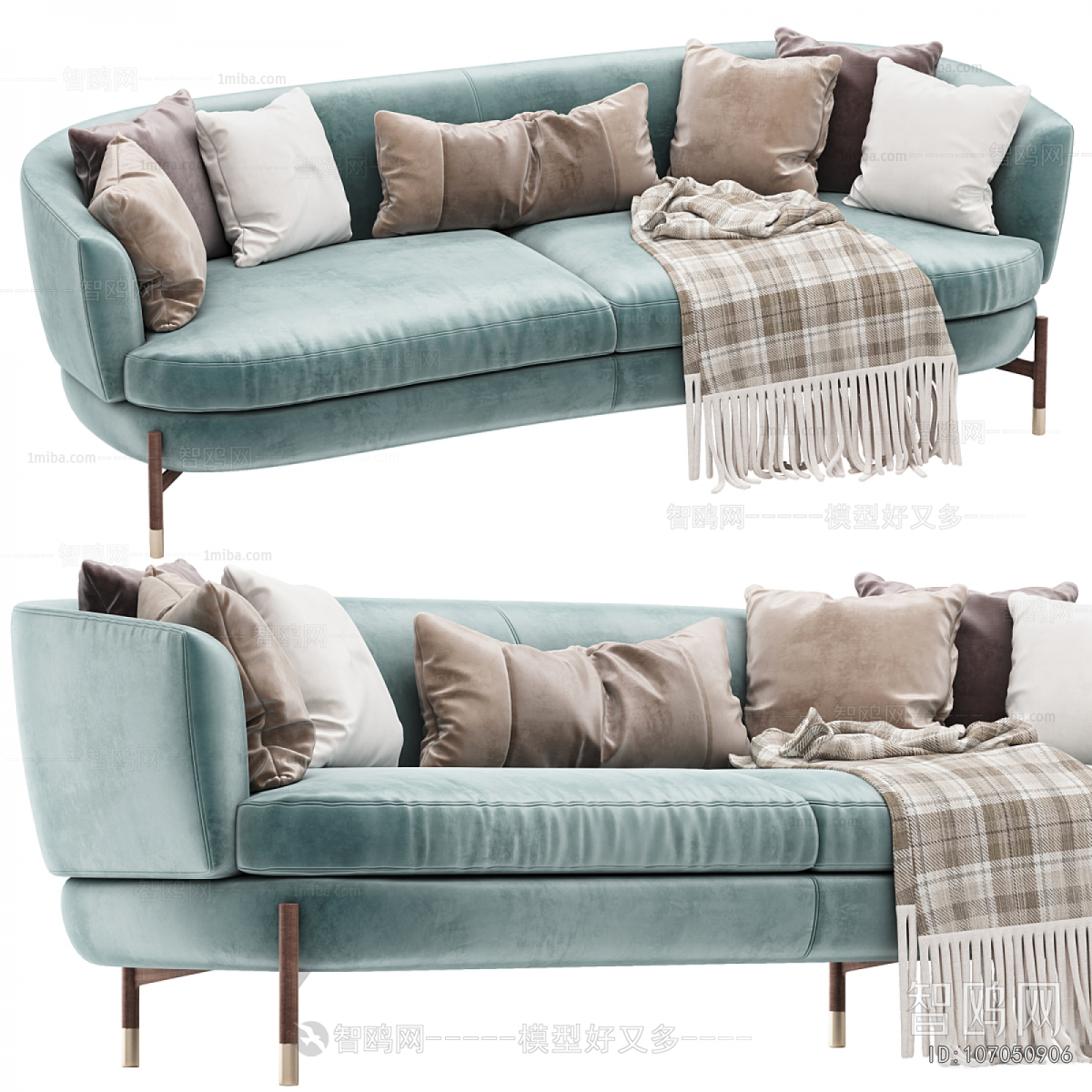 Modern Multi Person Sofa