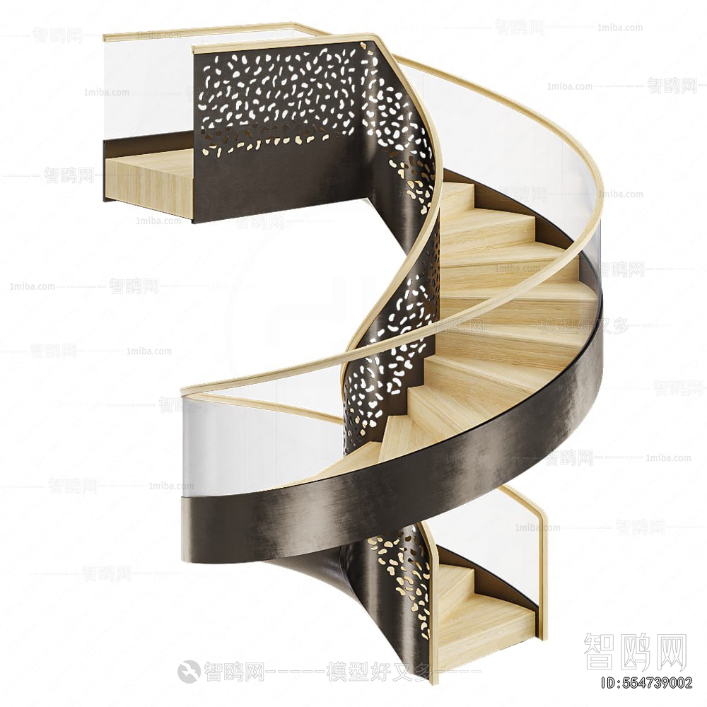 Modern Rotating Staircase