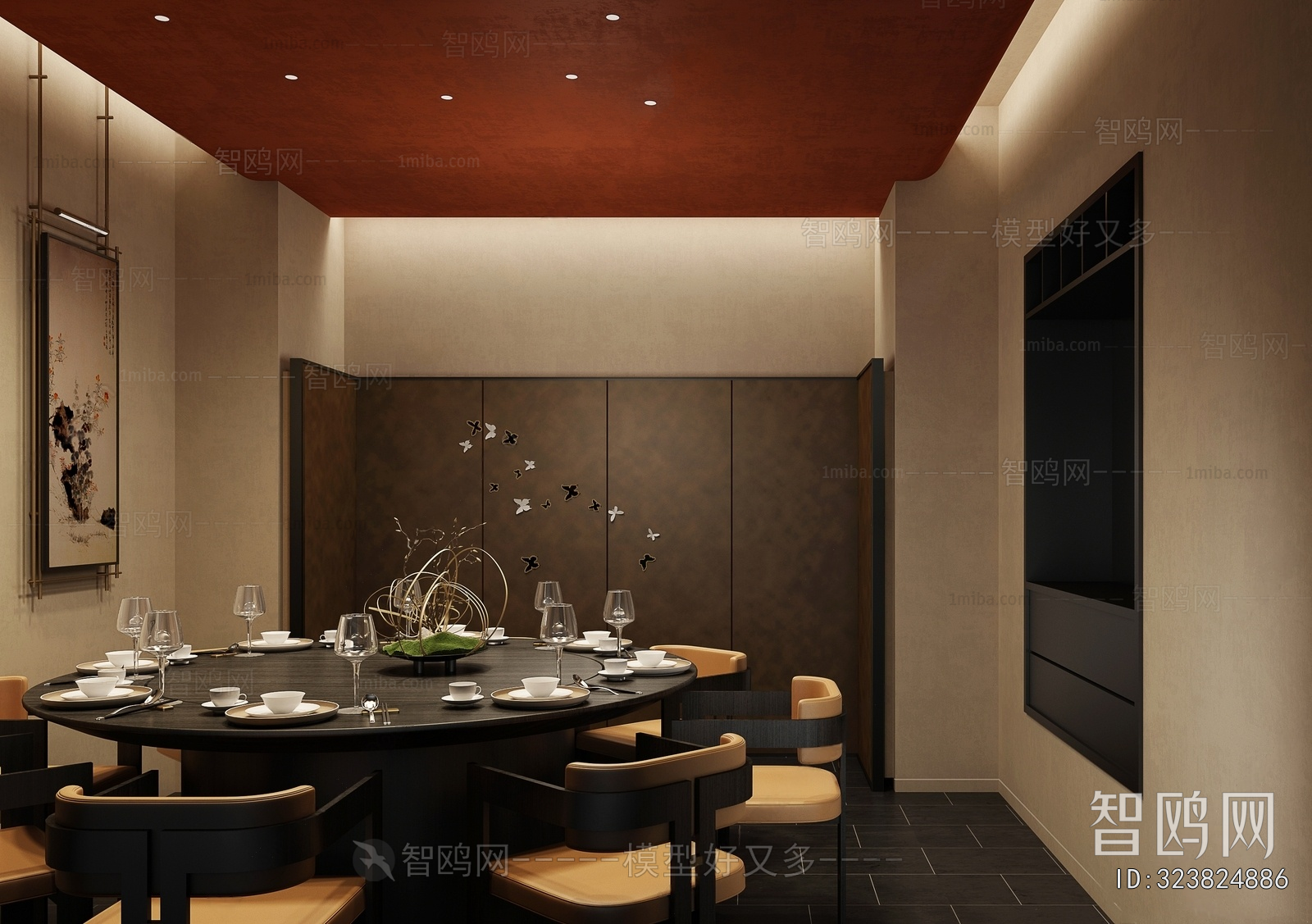 New Chinese Style Restaurant Box