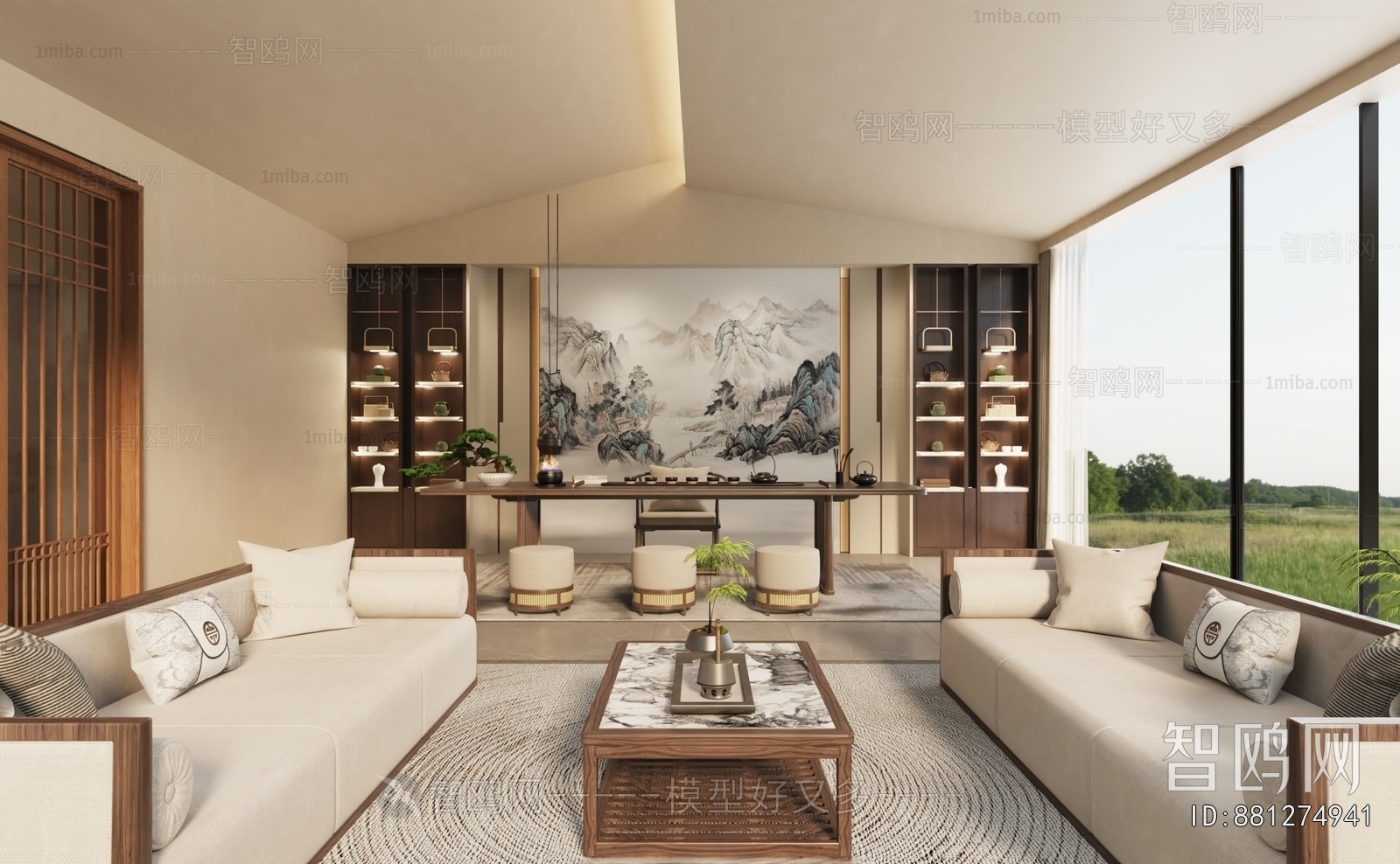 New Chinese Style Tea House