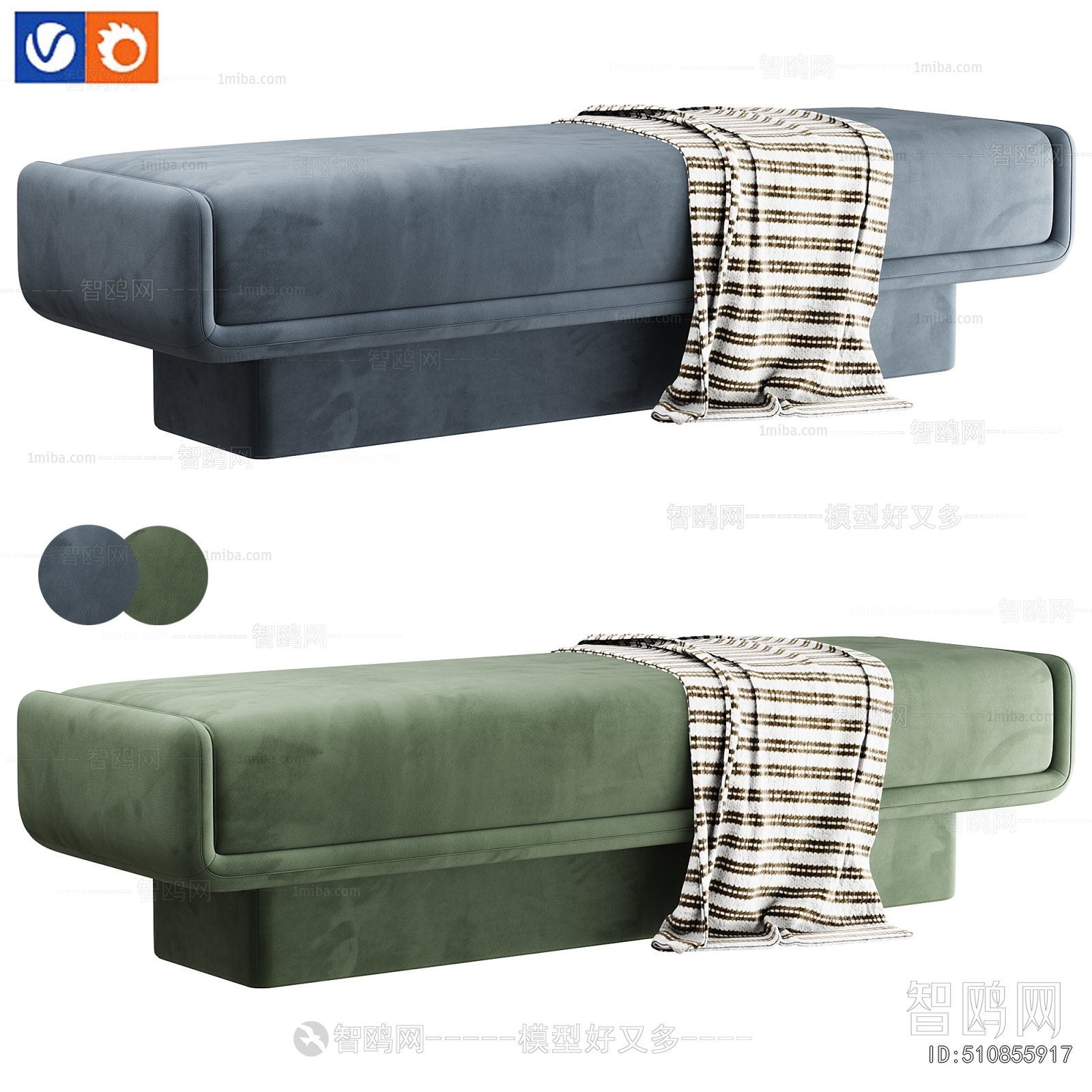 Modern Sofa Stool
