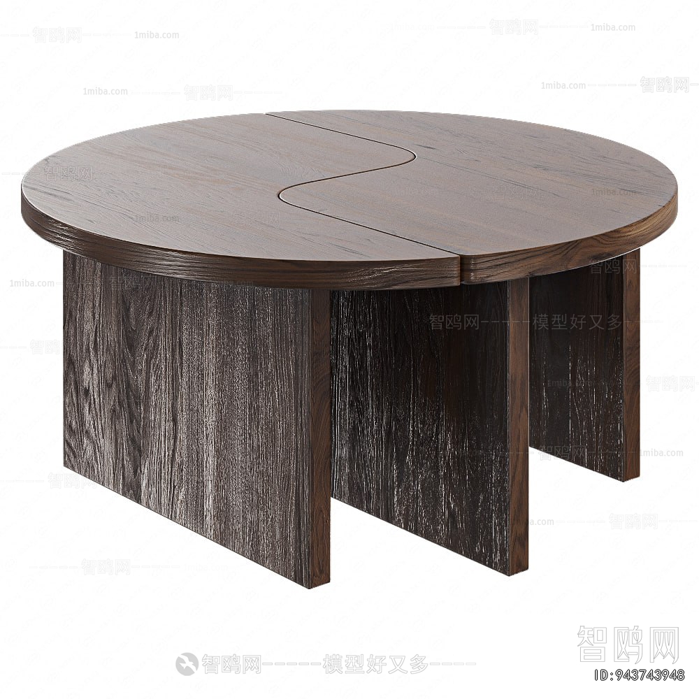 Wabi-sabi Style Coffee Table