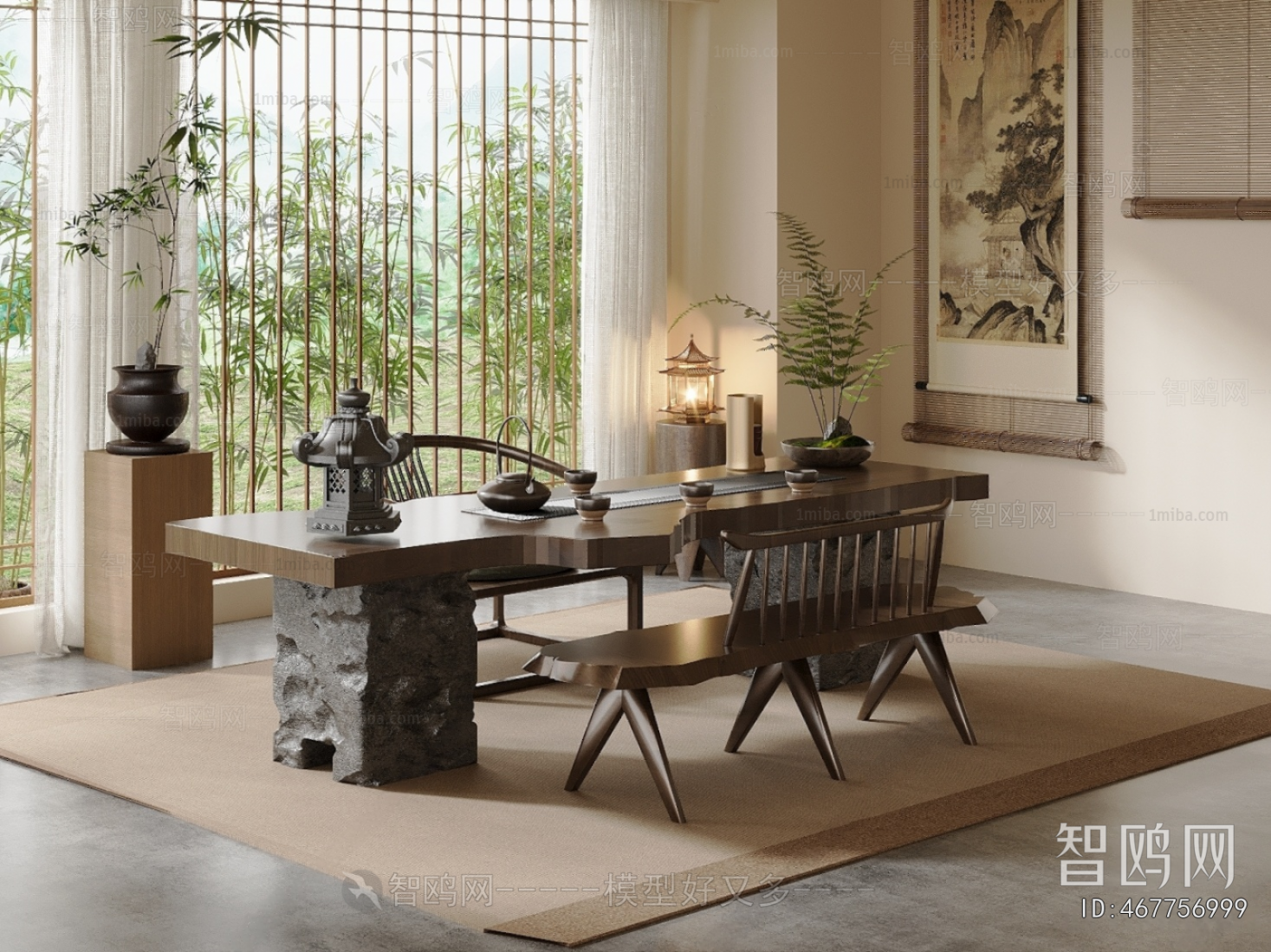 New Chinese Style Tea Tables And Chairs