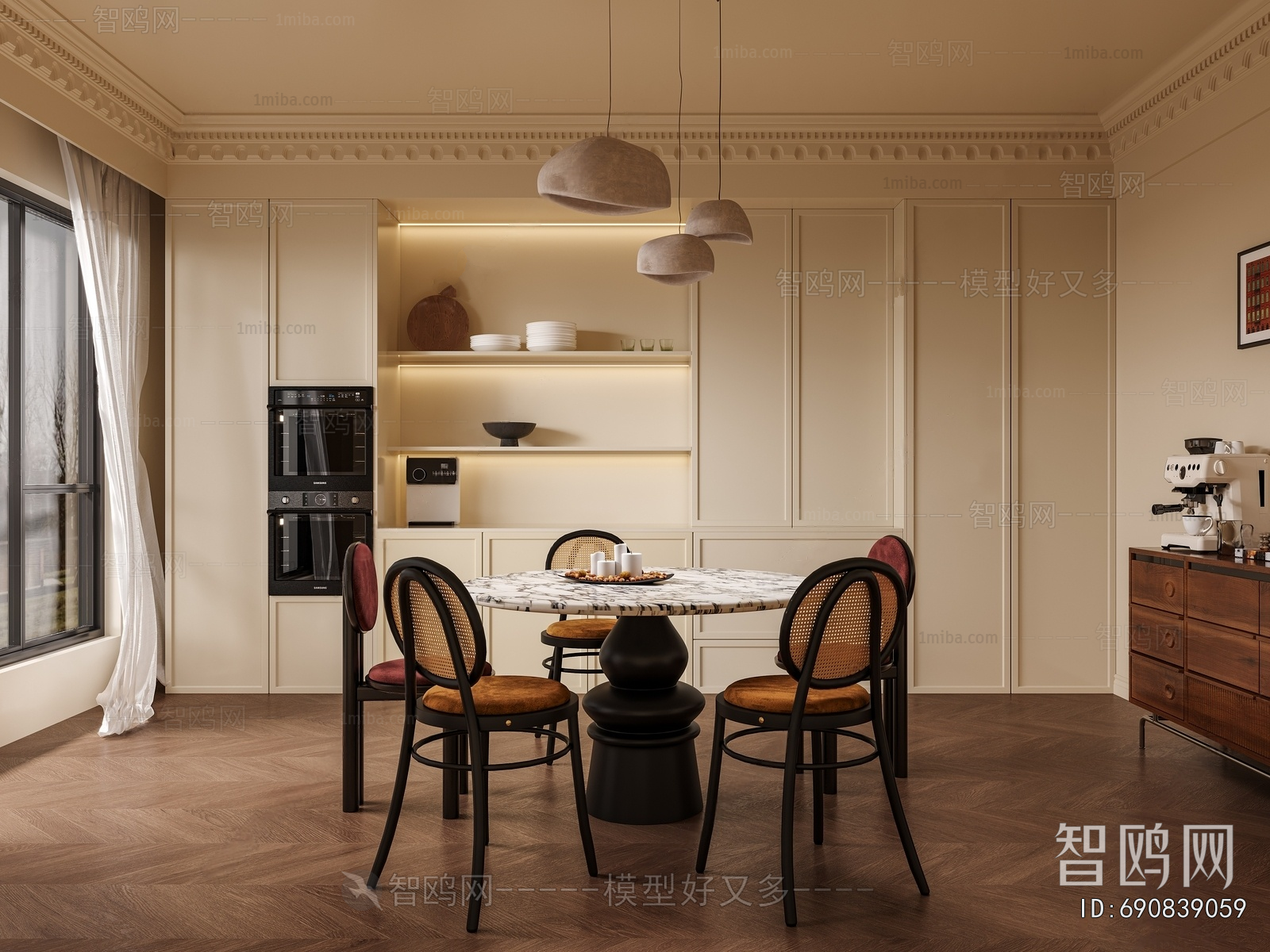 French Style Dining Room