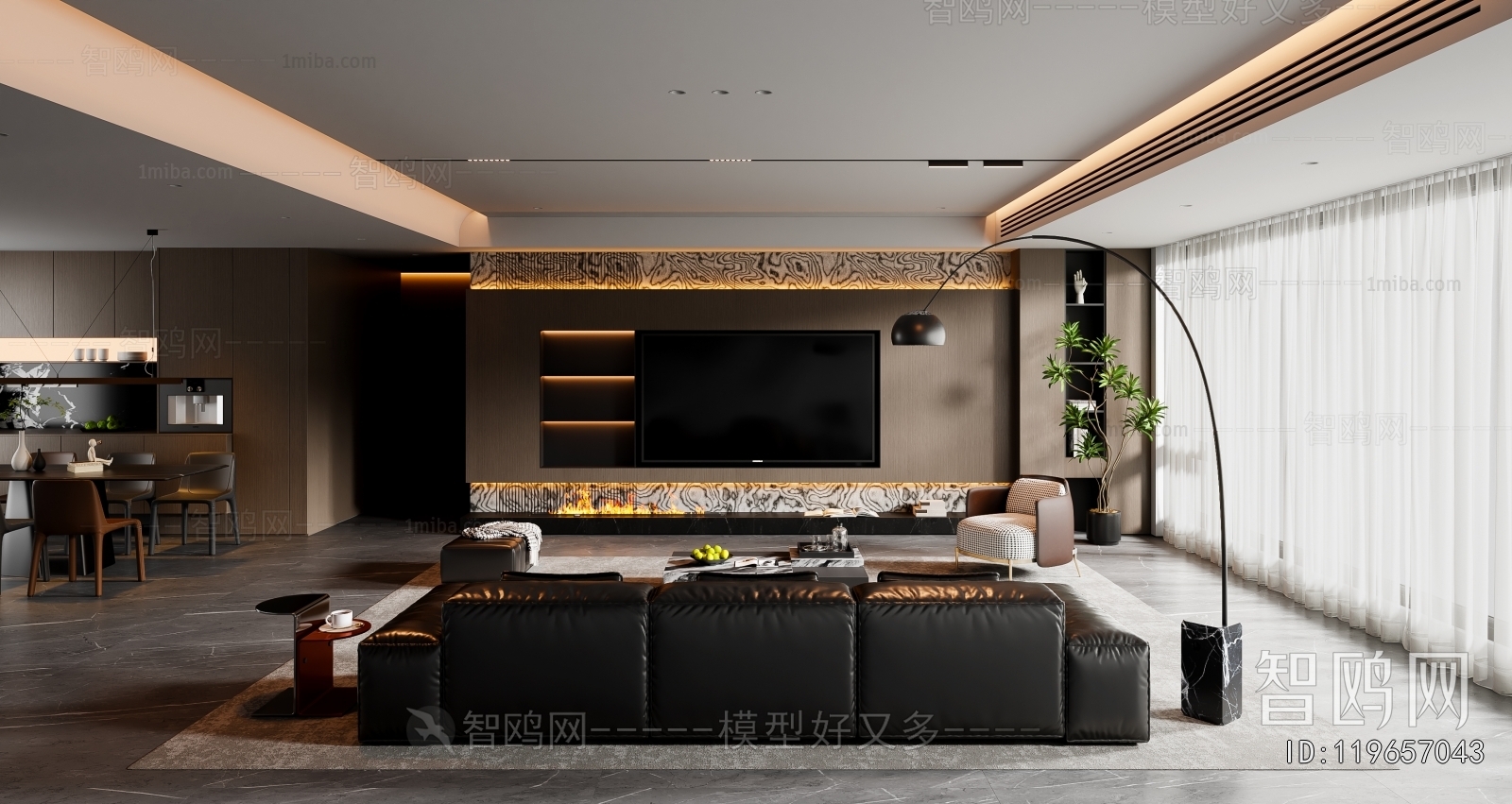 Modern A Living Room