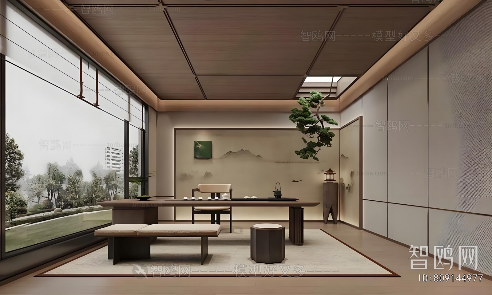 New Chinese Style Tea House