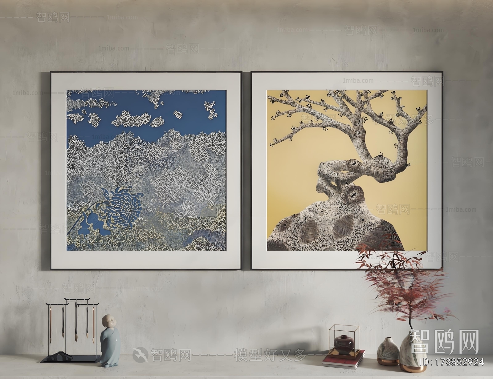 New Chinese Style Painting