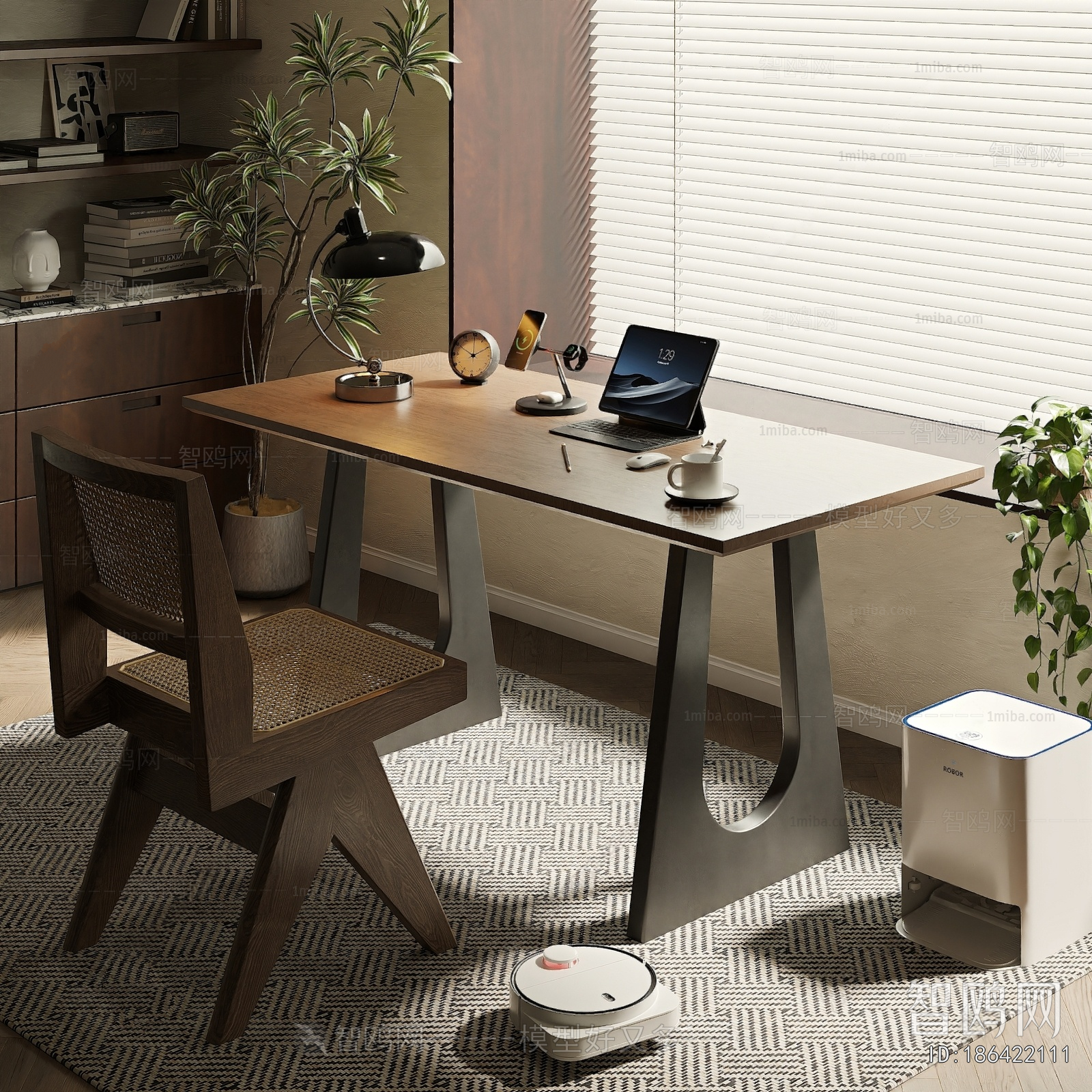 Modern Computer Desk And Chair