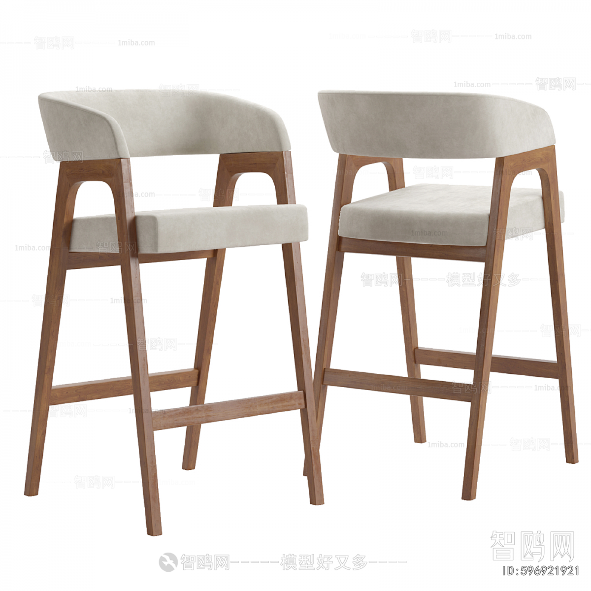 Nordic Style Bar Chair