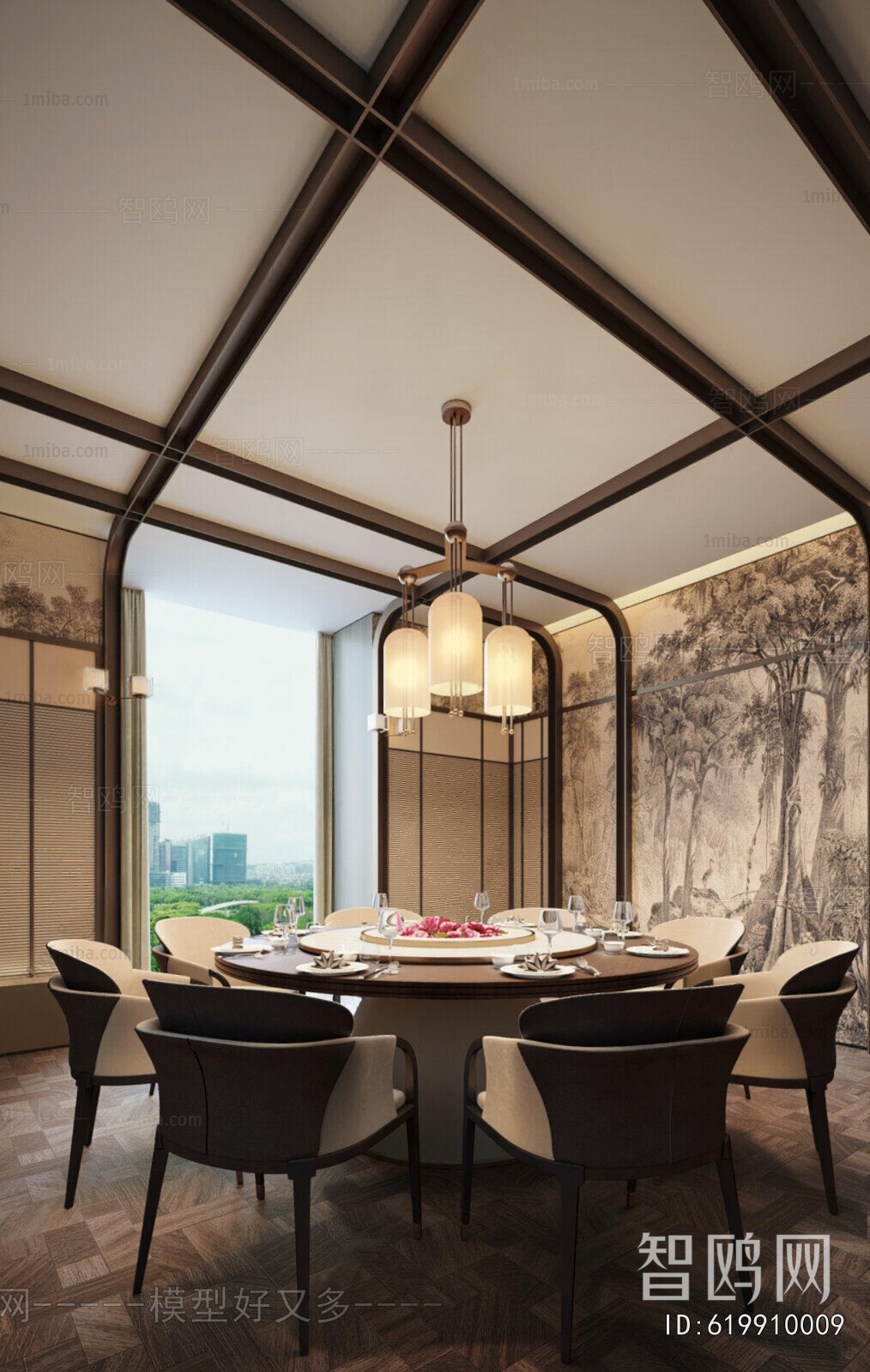 Wabi-sabi Style Restaurant Box