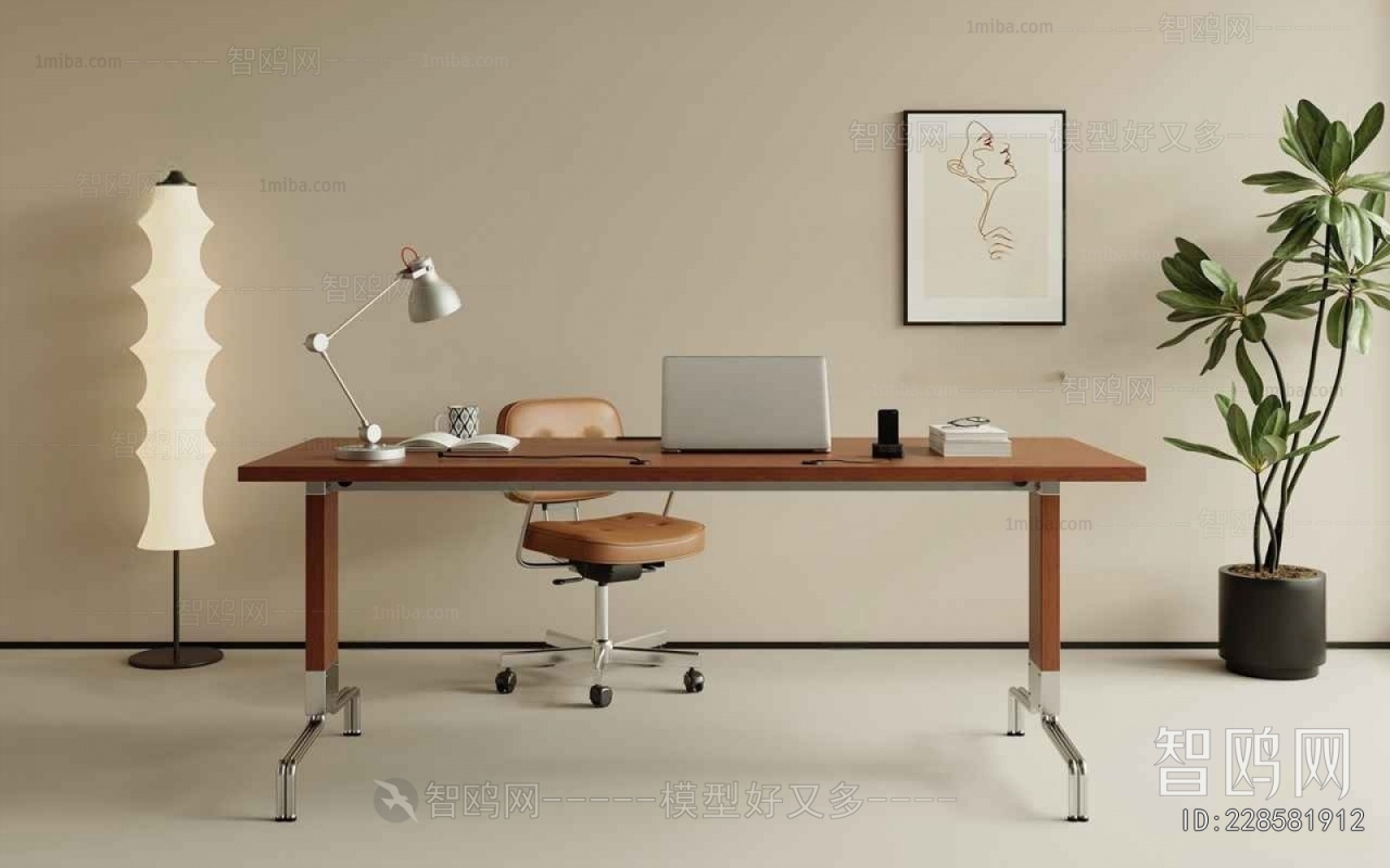 Modern Computer Desk And Chair