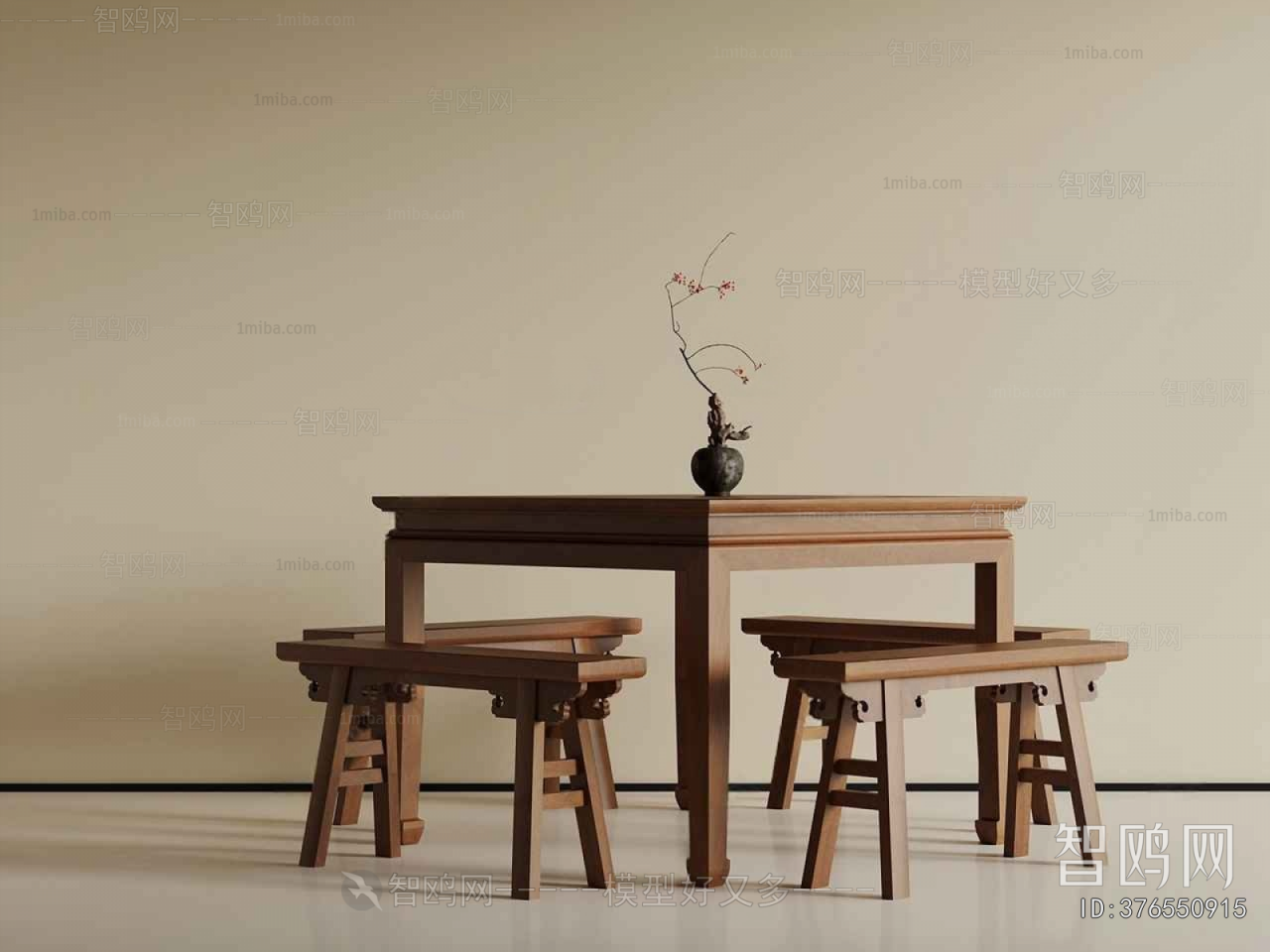 Chinese Style Dining Table And Chairs