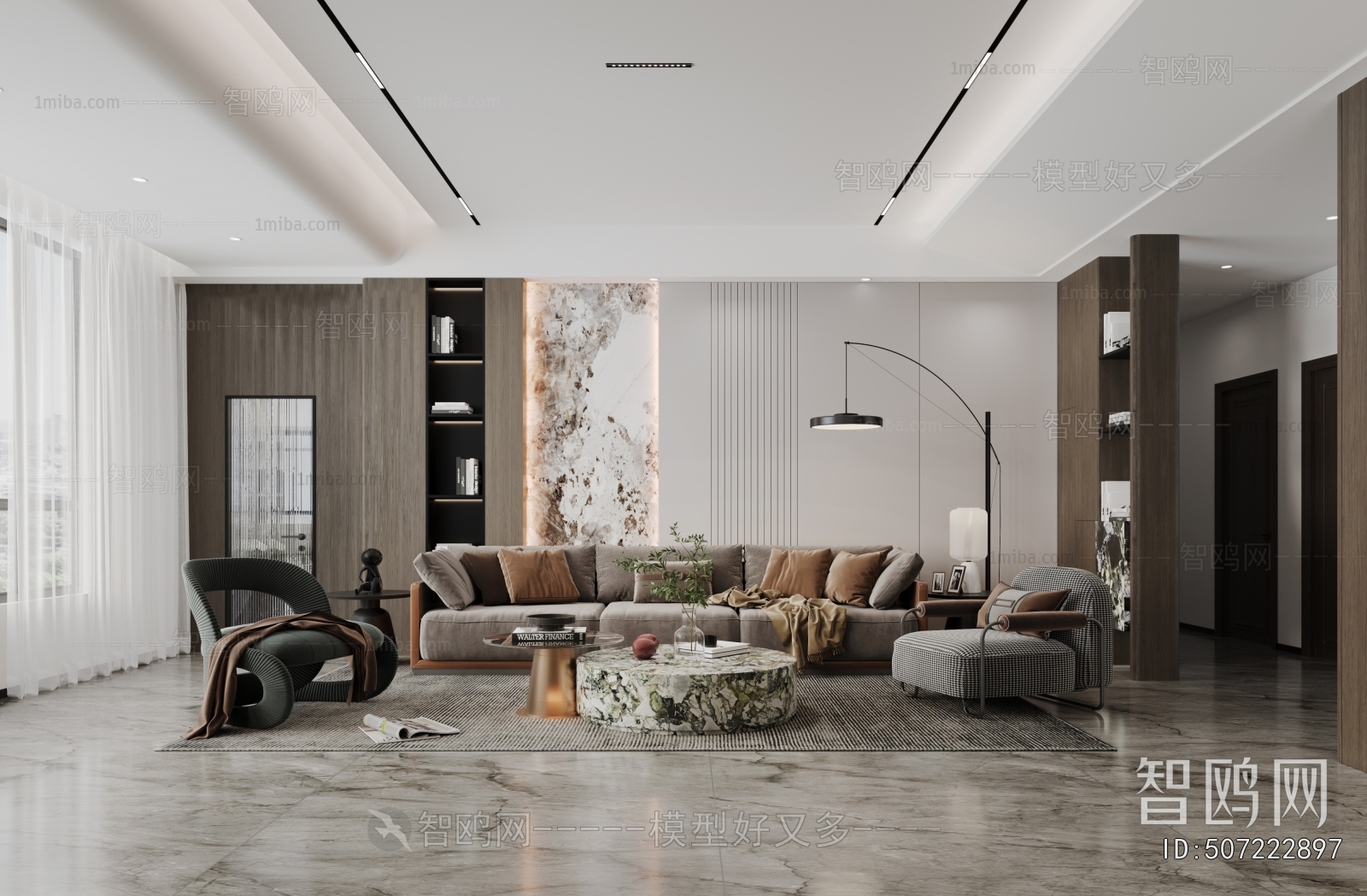 Modern A Living Room