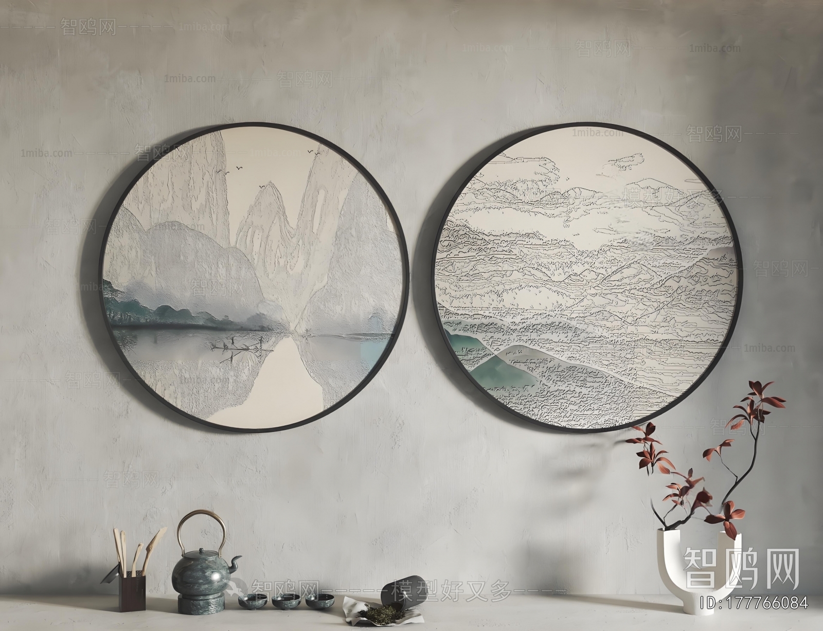 New Chinese Style Painting