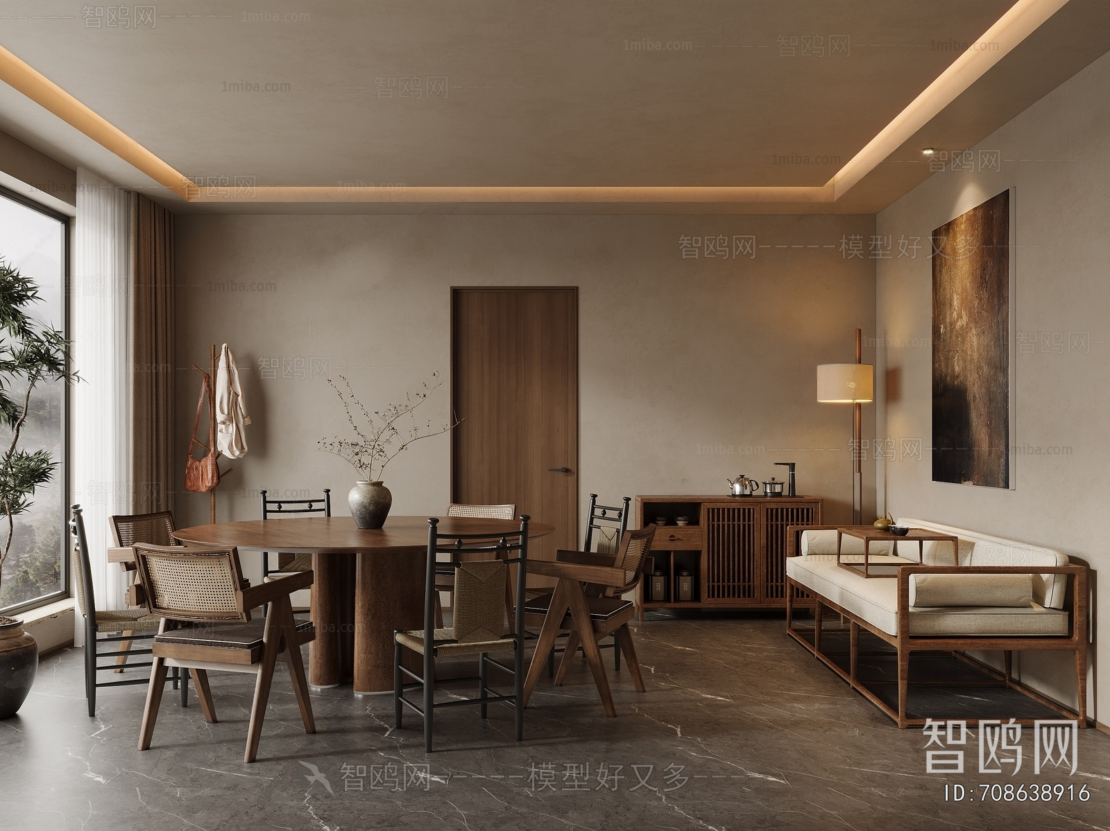 Wabi-sabi Style Restaurant Box