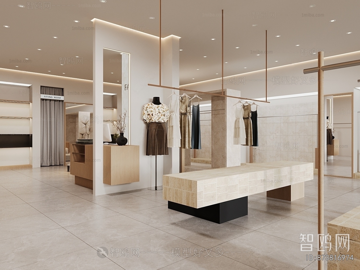 Modern Clothing Store