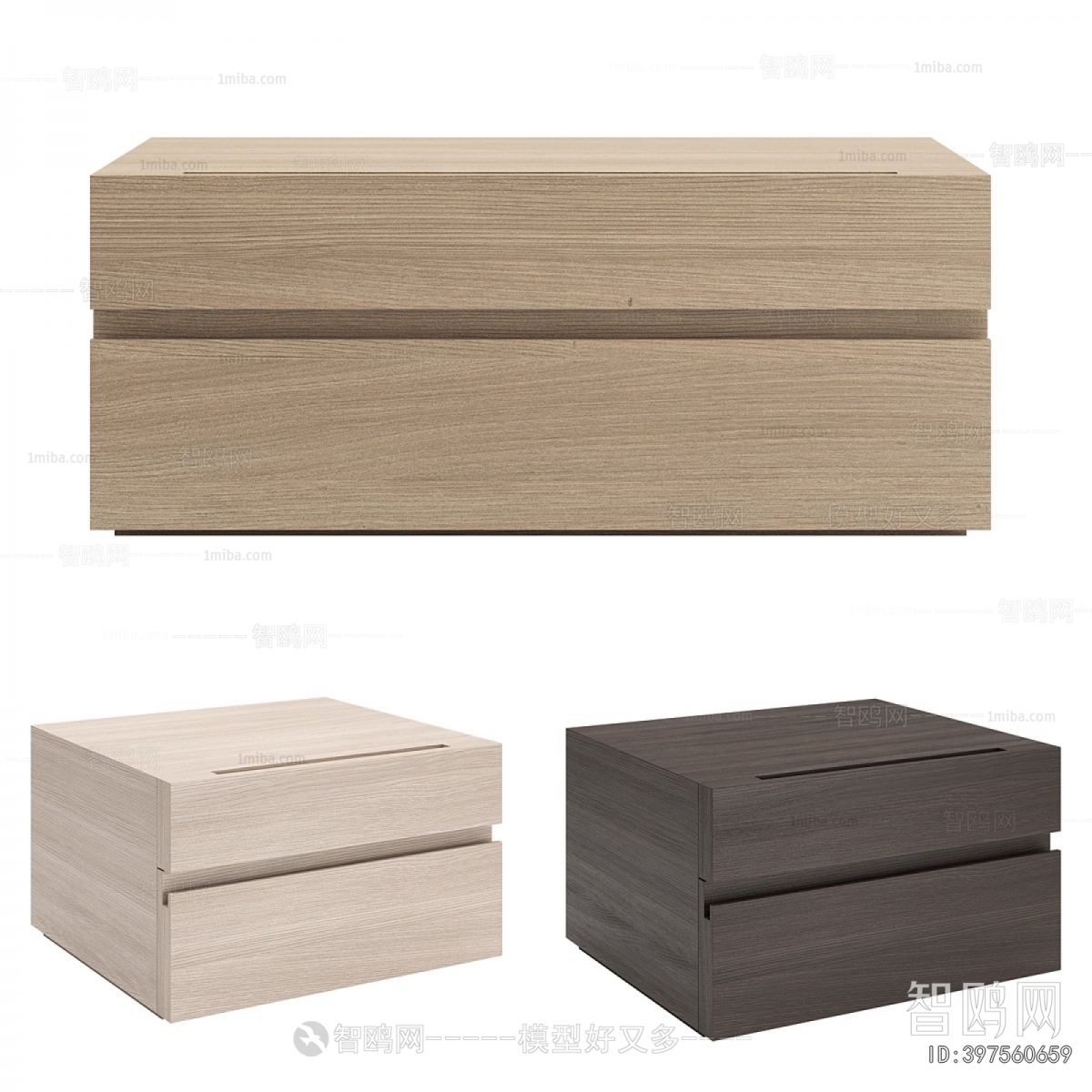 Modern Bedside Cupboard