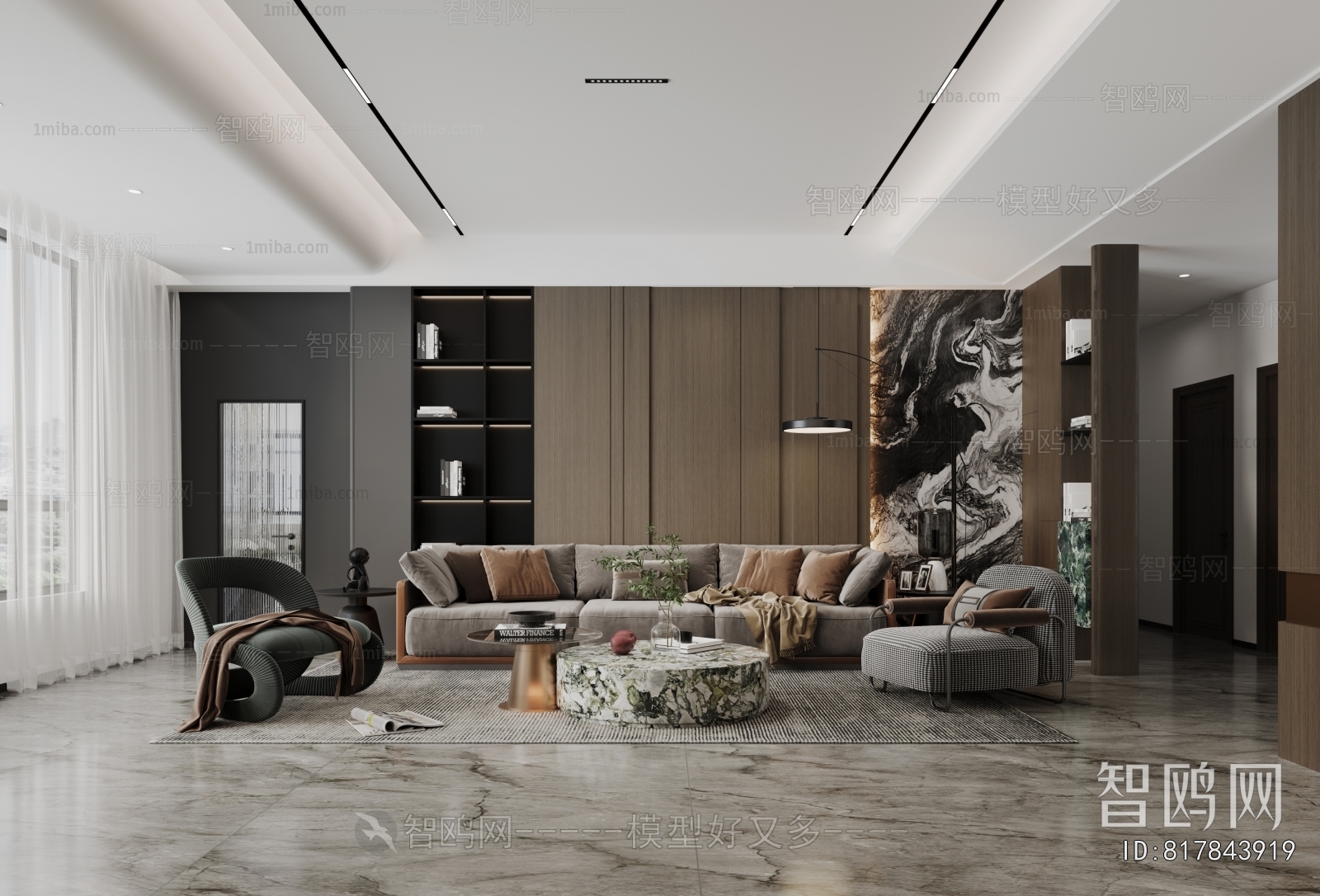 Modern A Living Room