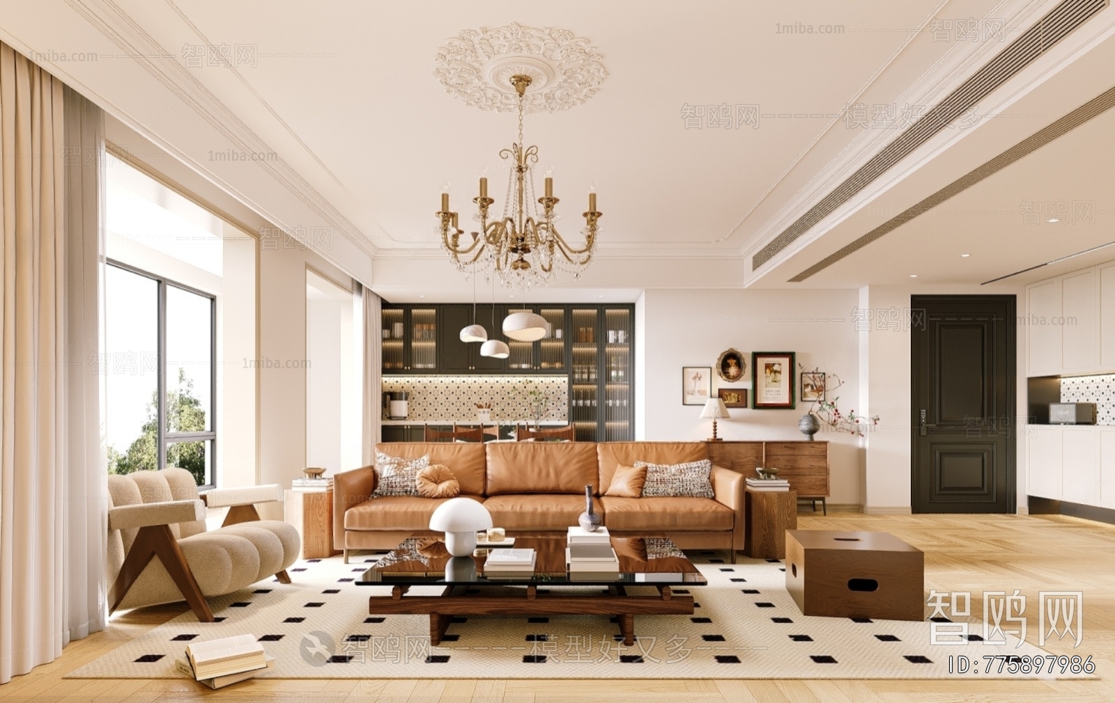 French Style A Living Room