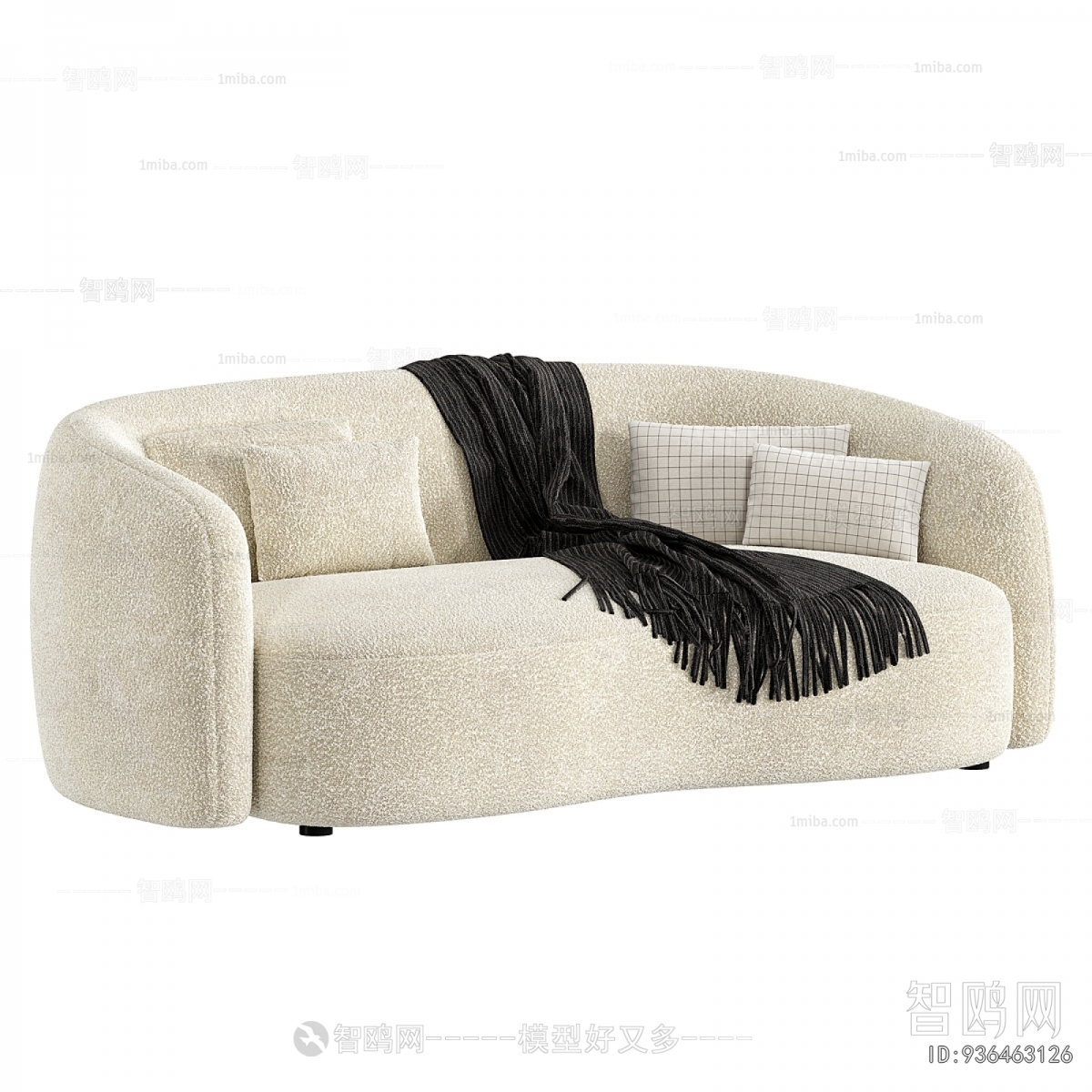 Modern Curved Sofa