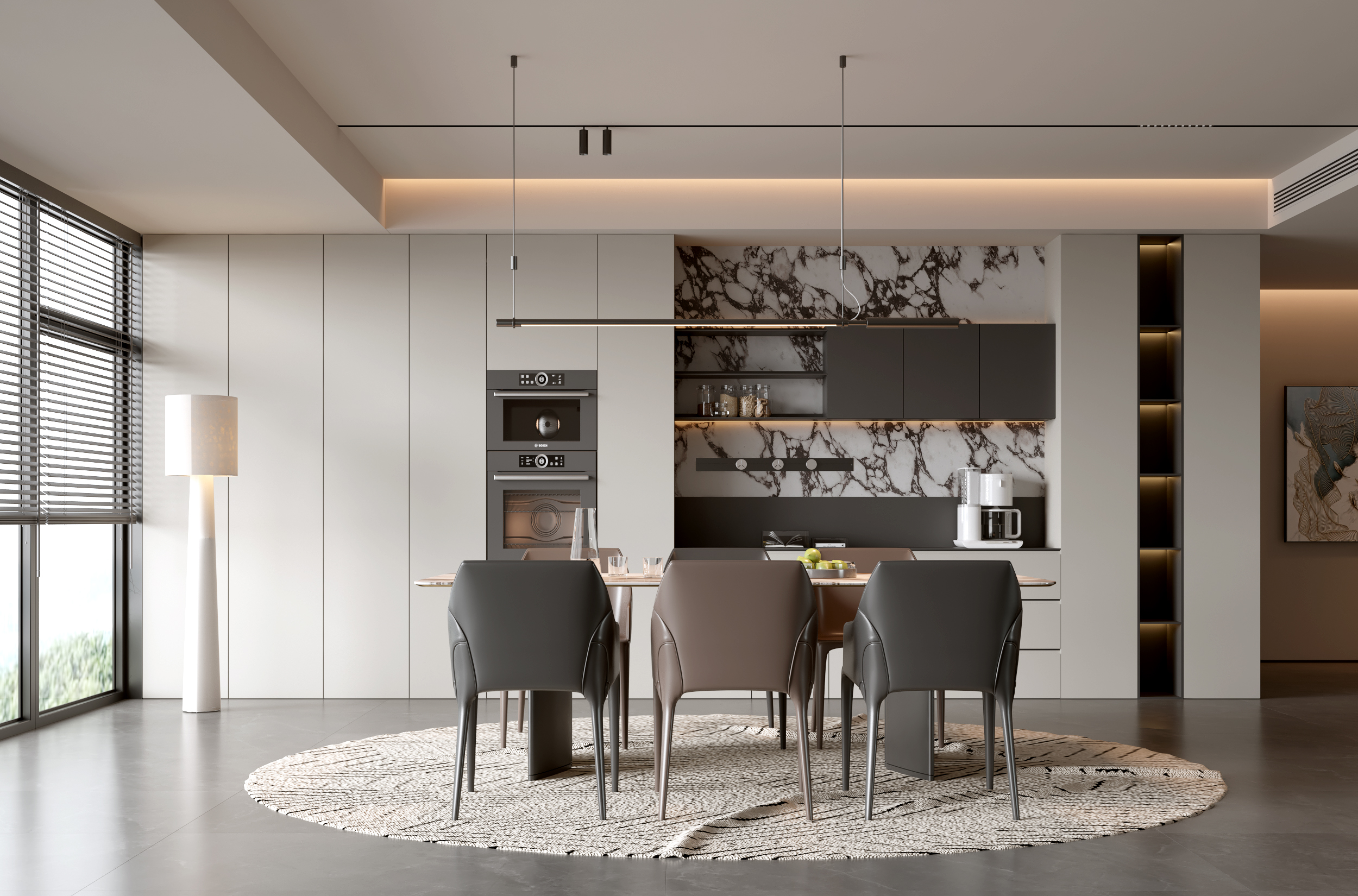 现代意式餐厅-2758499