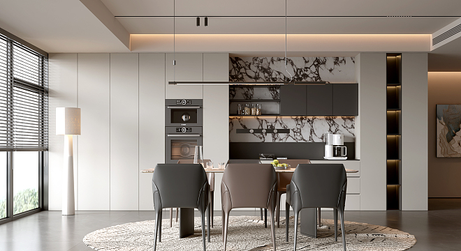 现代意式餐厅-2758499