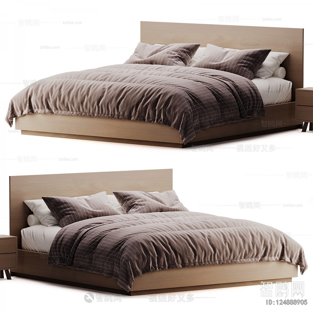 Modern Double Bed