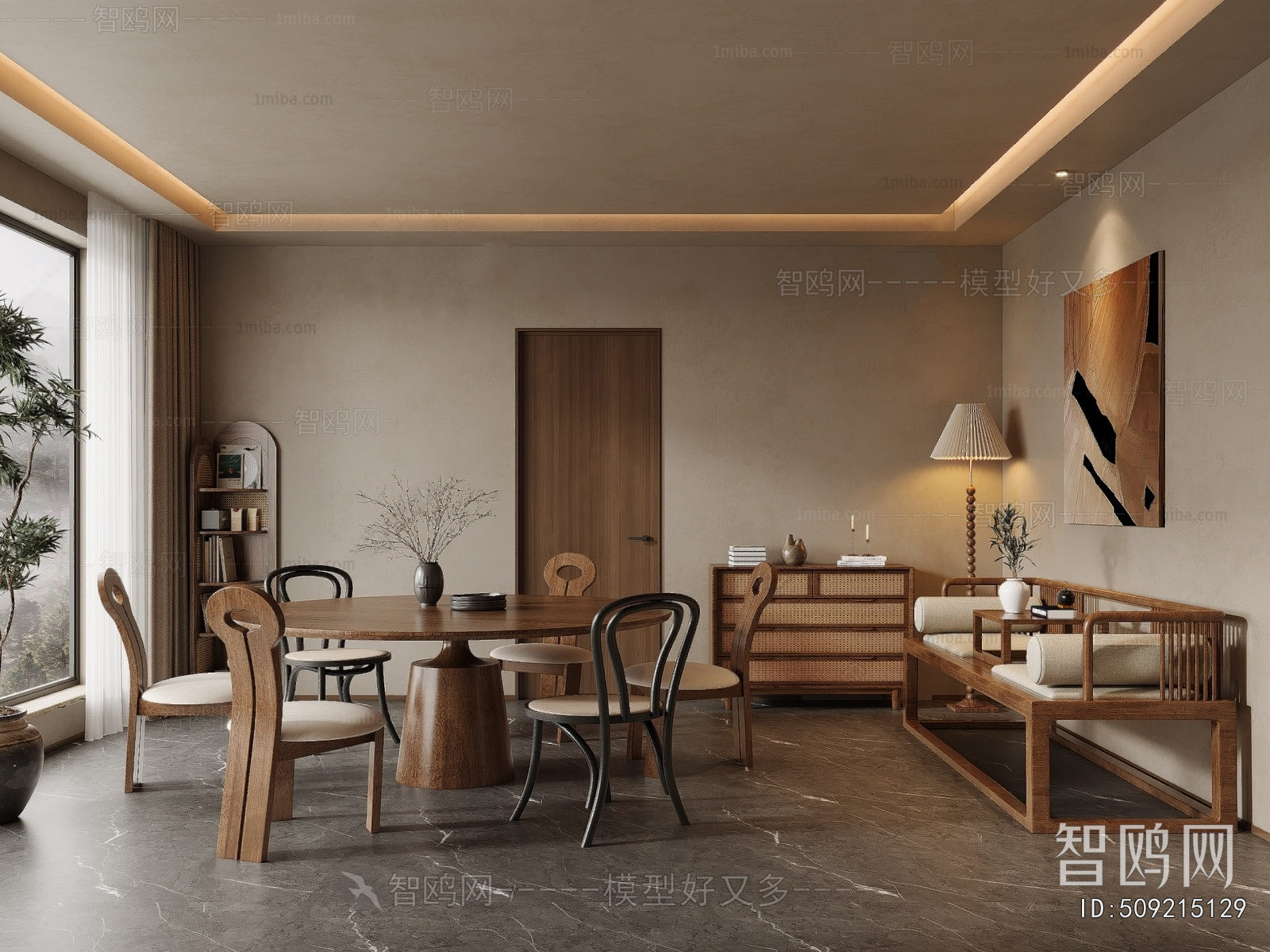 Wabi-sabi Style Restaurant Box