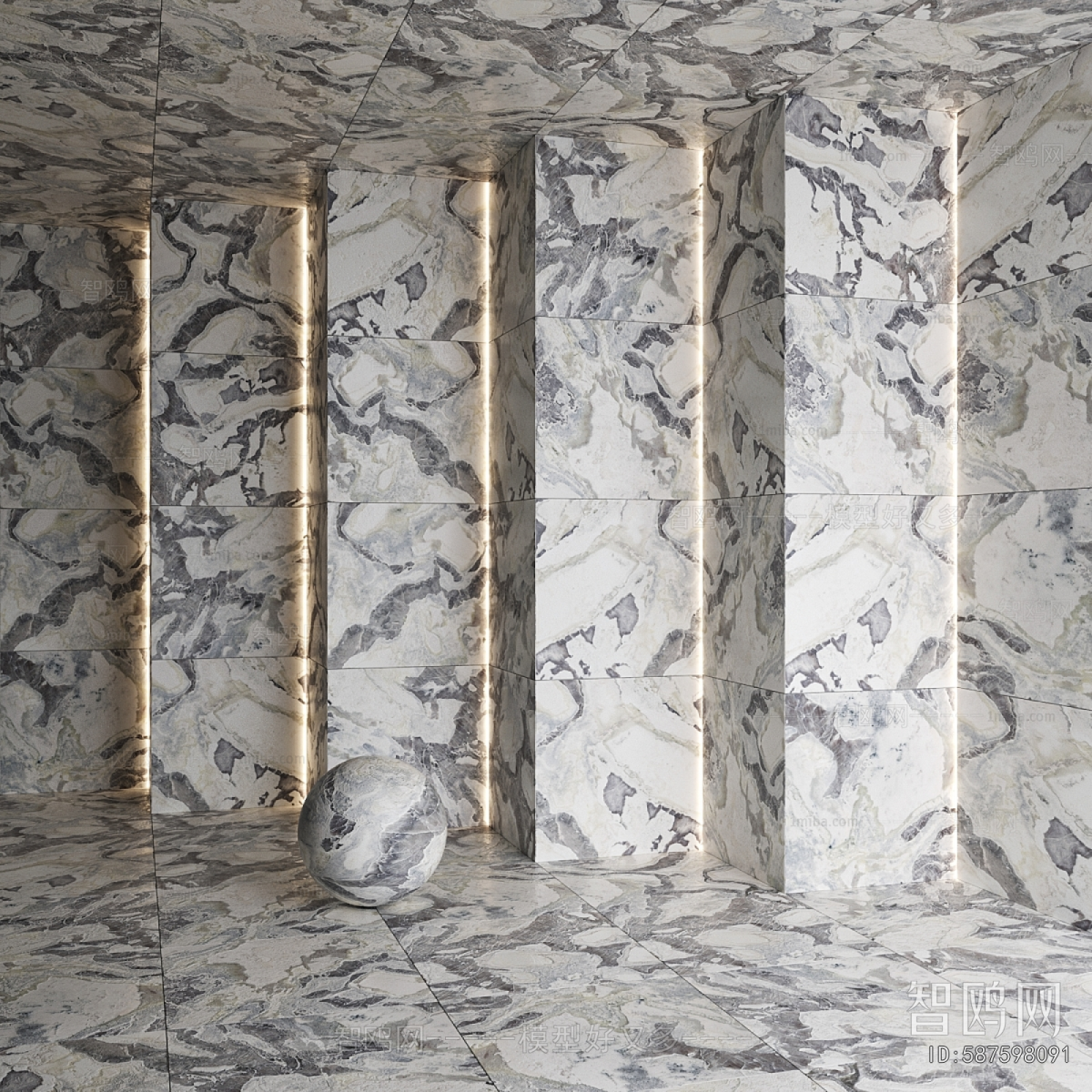 Modern Wall/floor/ceiling