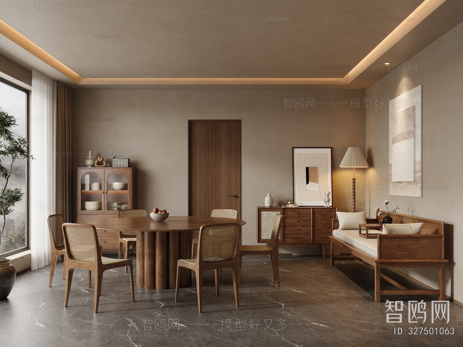 Wabi-sabi Style Restaurant Box