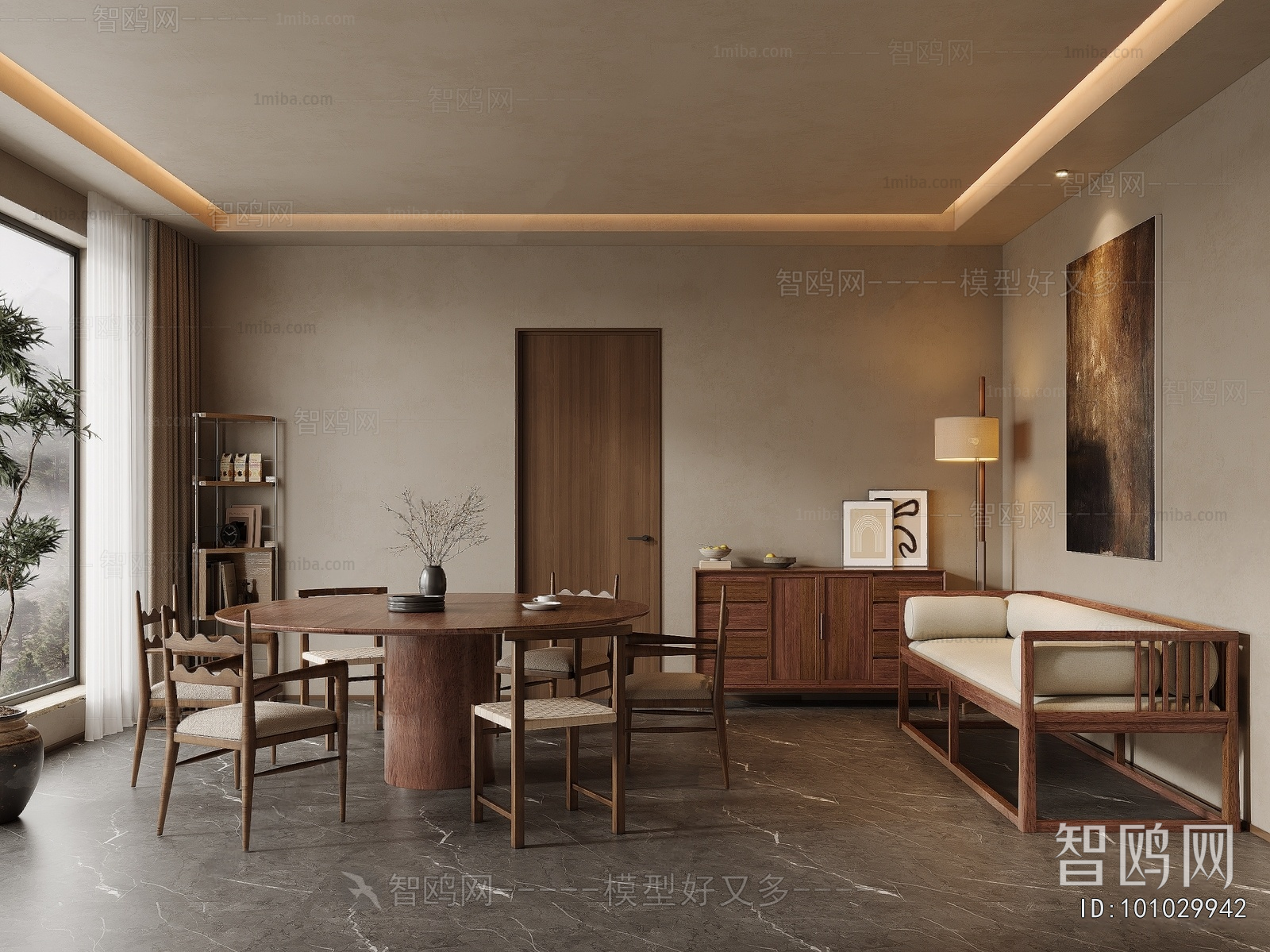 Wabi-sabi Style Restaurant Box