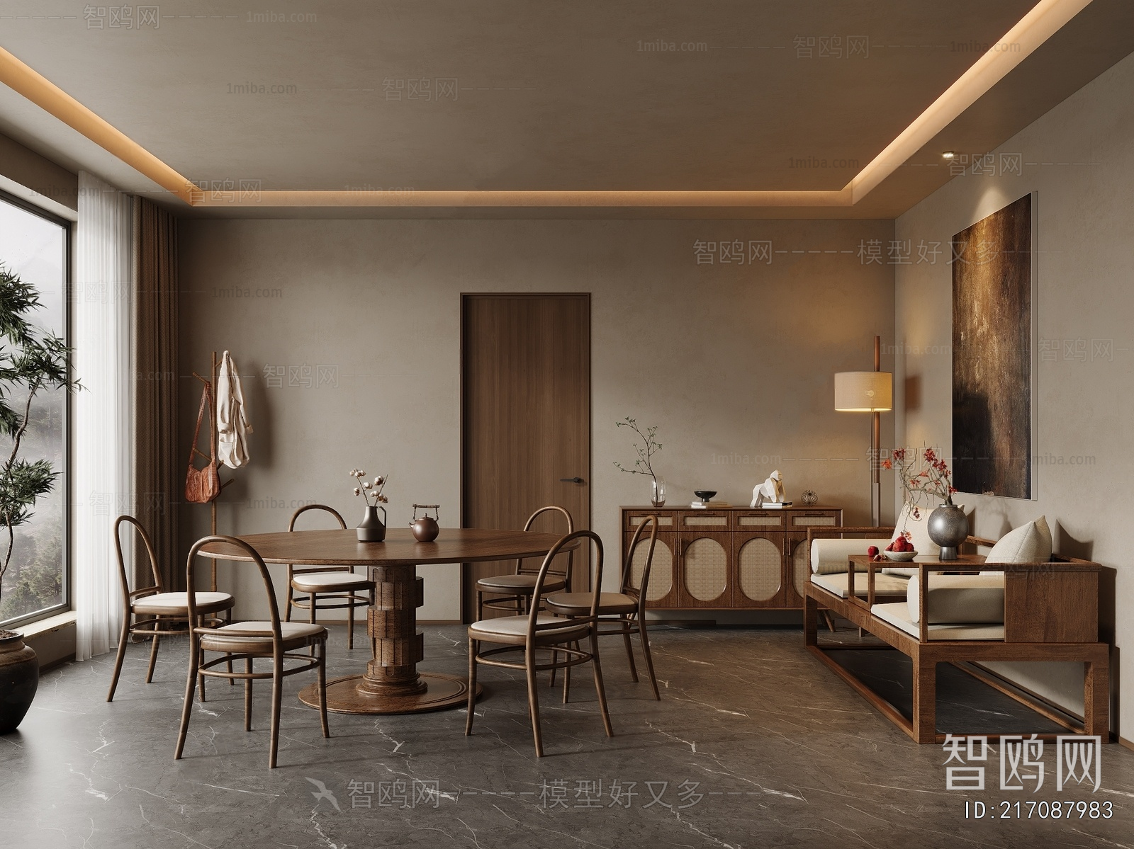 Wabi-sabi Style Restaurant Box